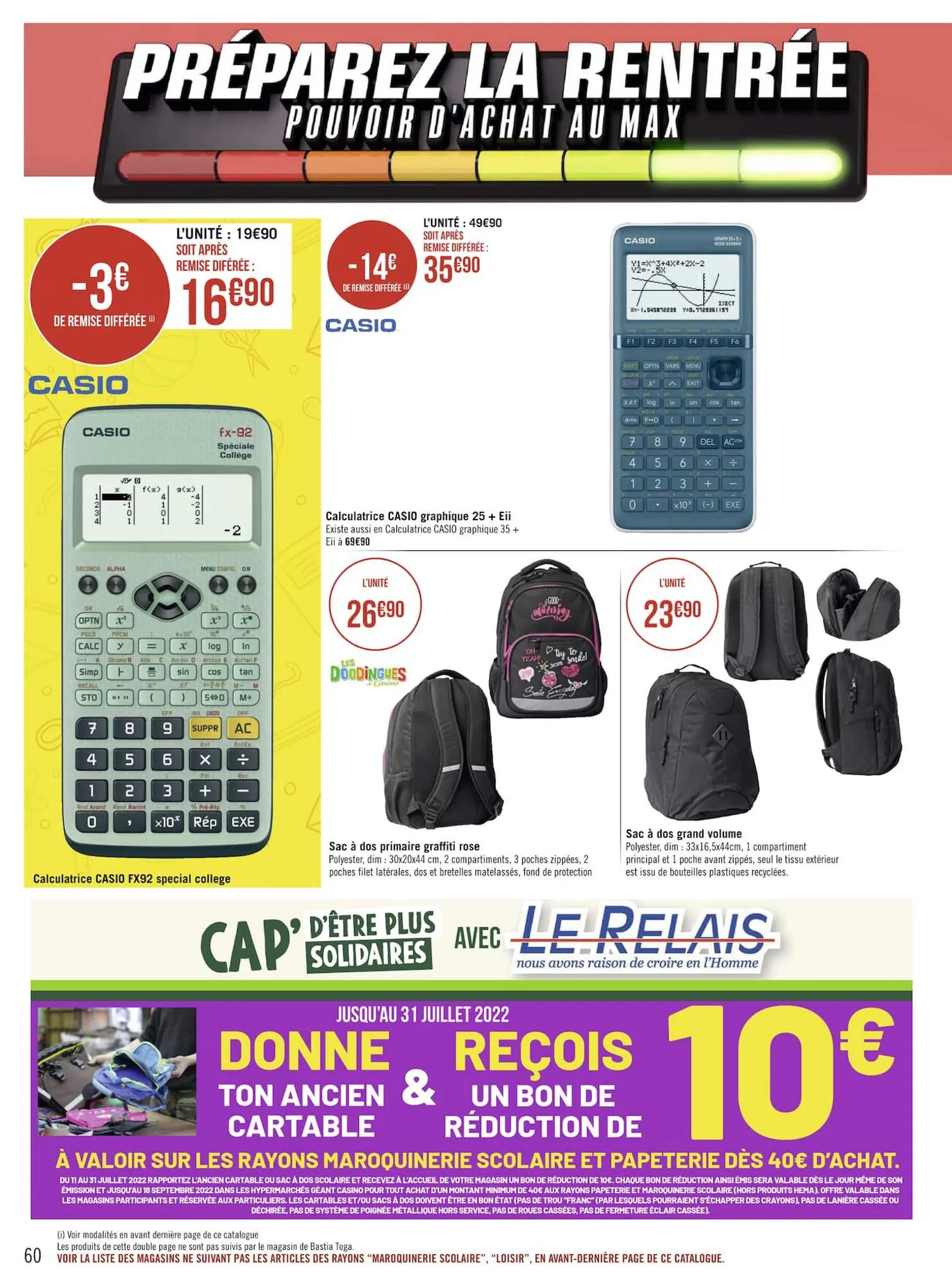 Catalogue Catalogue Géant Casino, page 00060