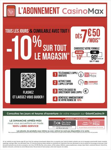 Catalogue Géant Casino à Toulouse | Votre été au zénith ! | 31/07/2022 - 14/08/2022