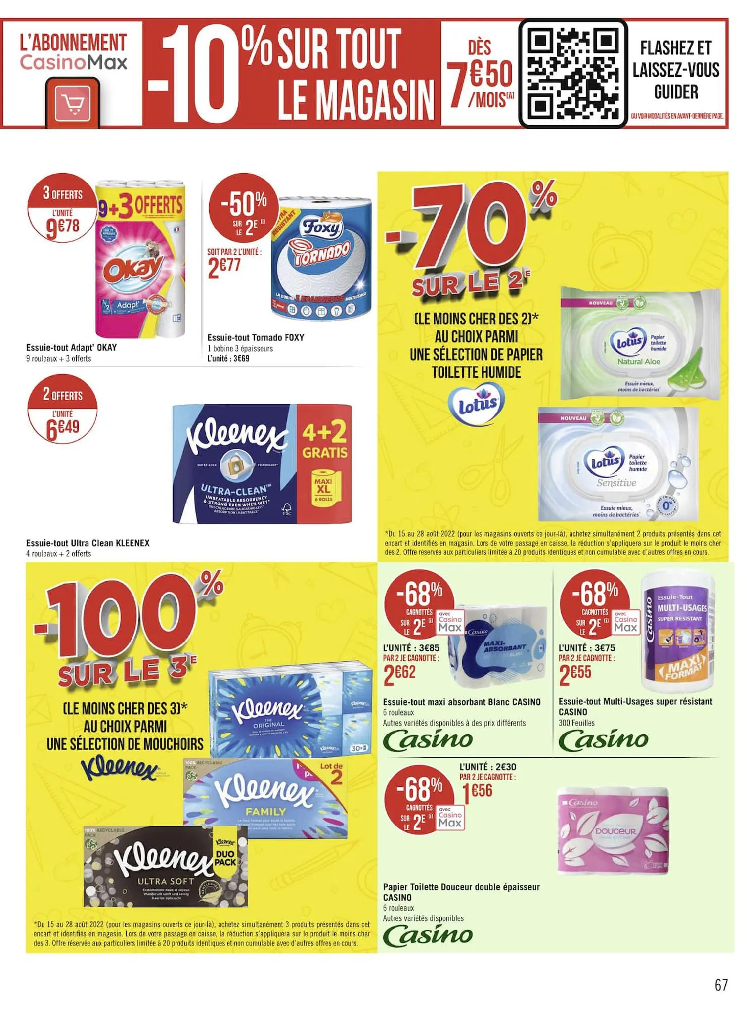 Catalogue Rentrée : pouvoir d'achat au max, page 00067