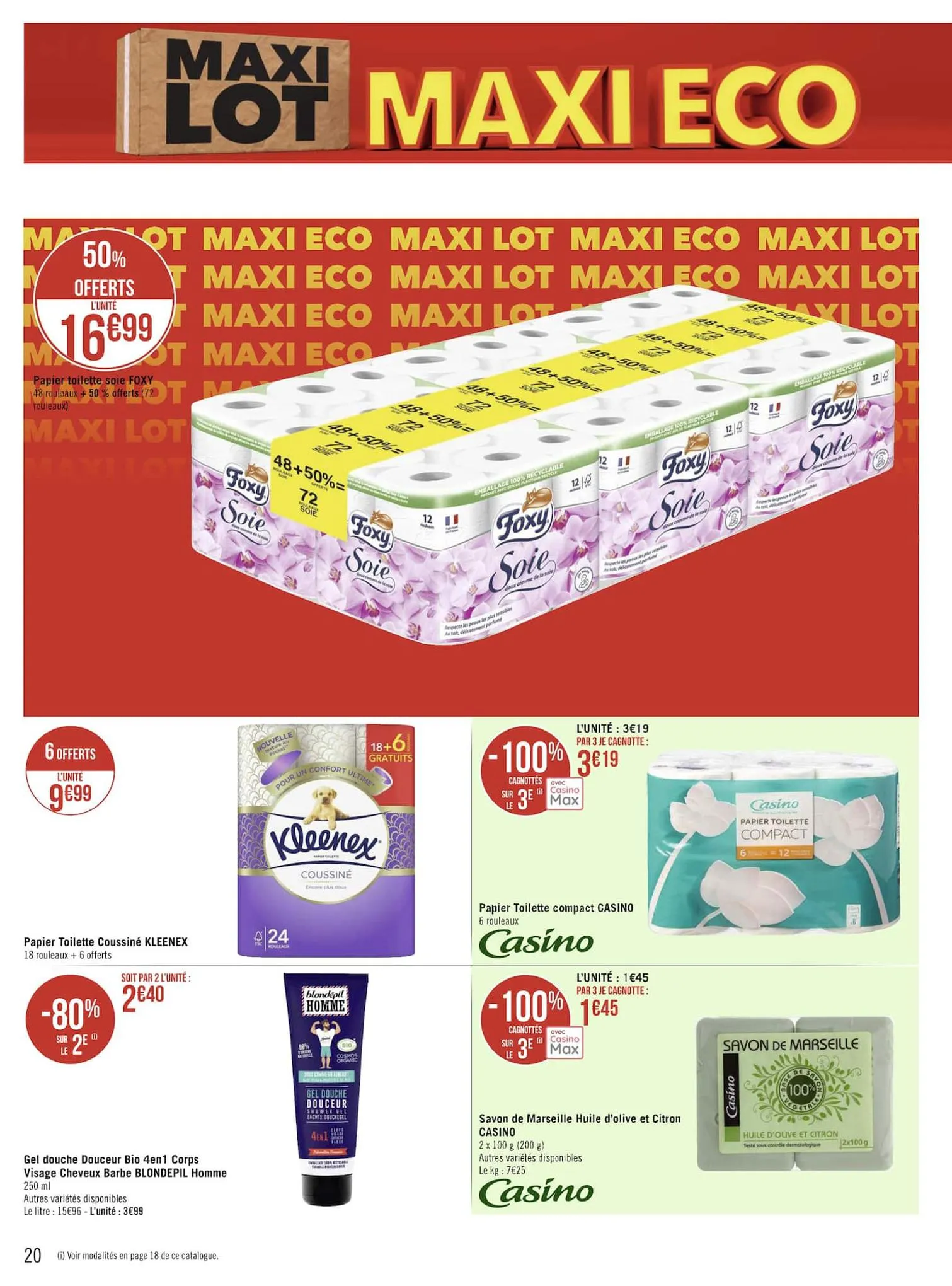 Catalogue Maxi lot, maxi eco, page 00020