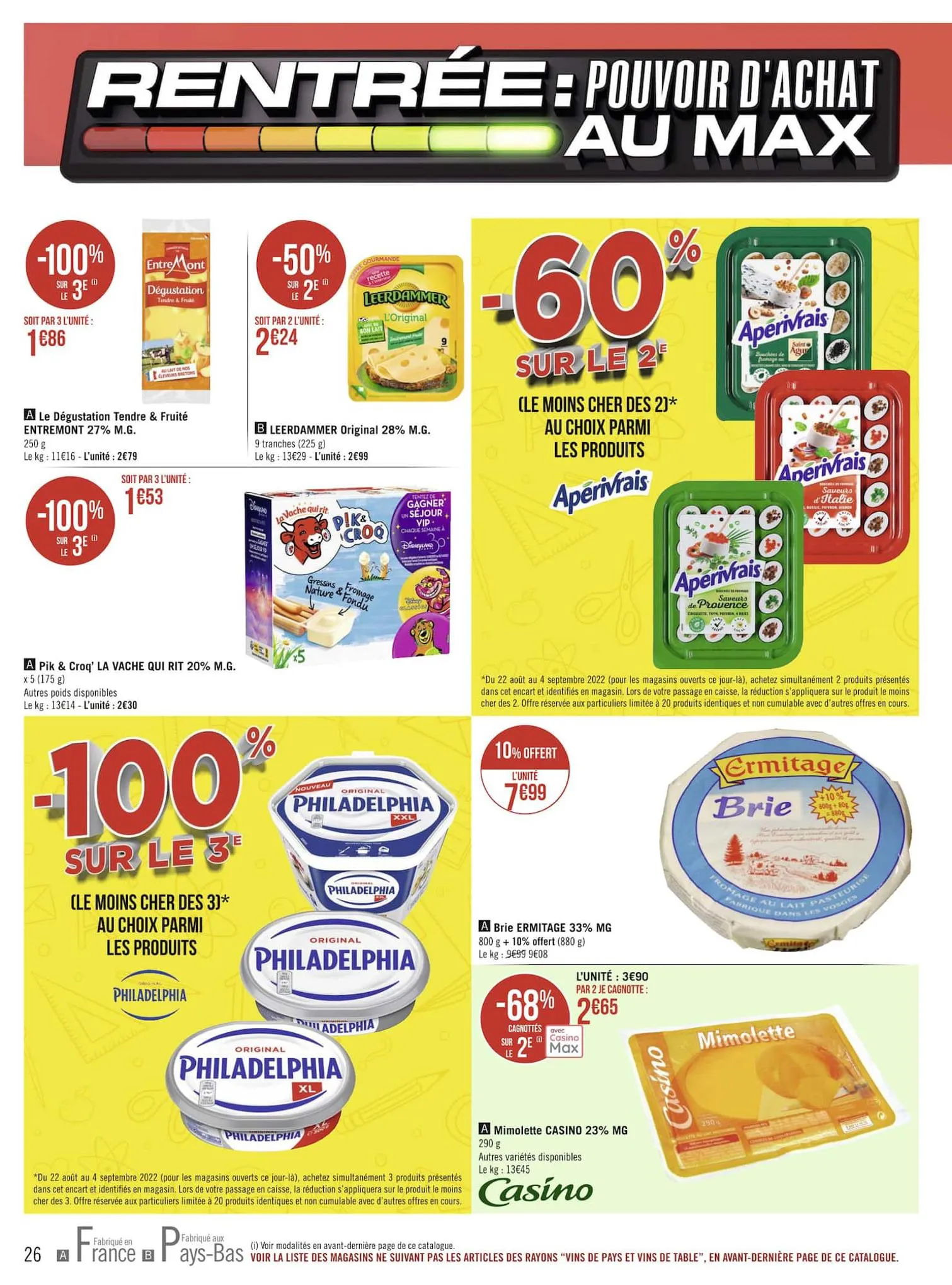 Catalogue Rentrée : pouvoir d'achat au max, page 00026