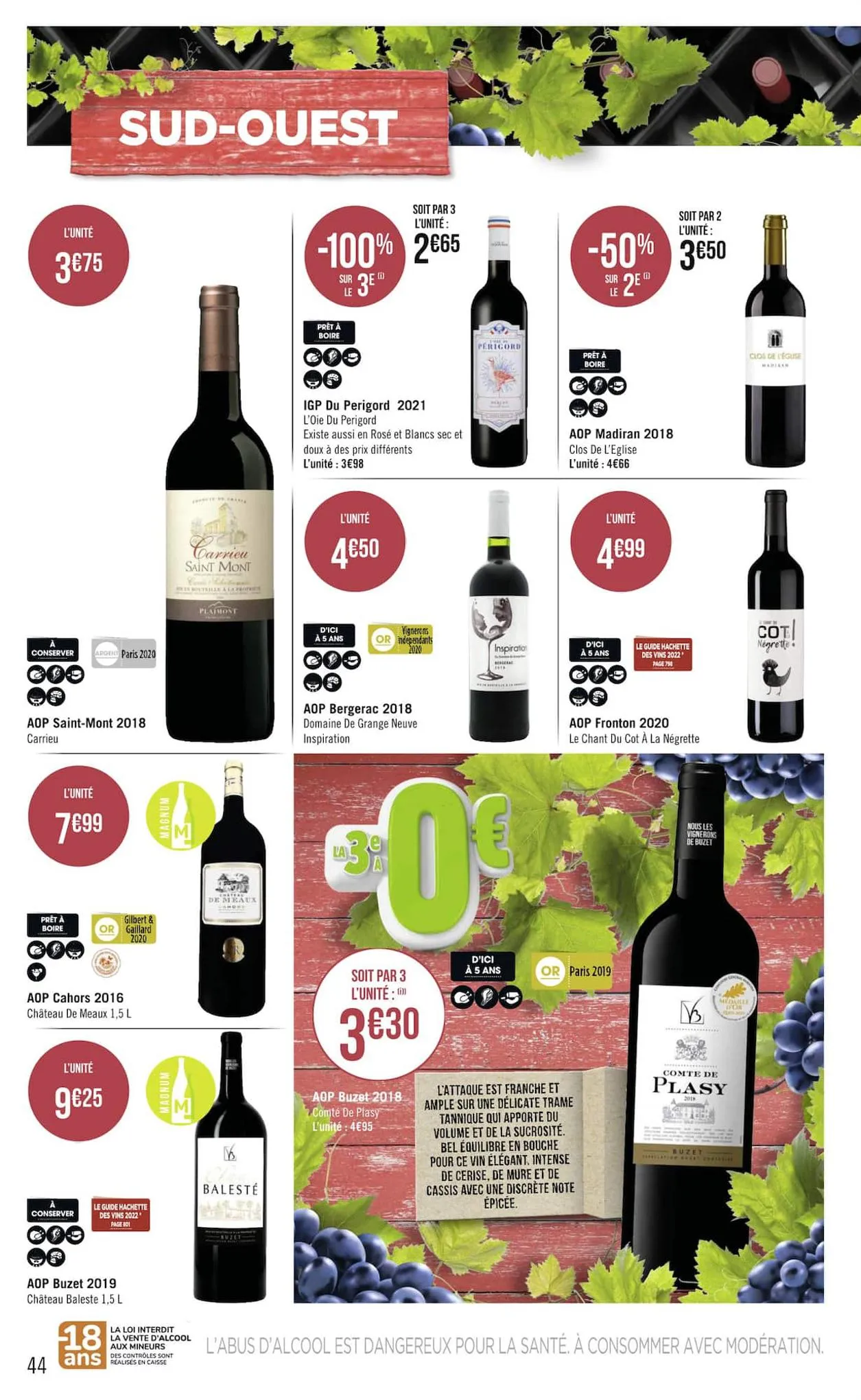 Catalogue Foire aux vins, page 00044