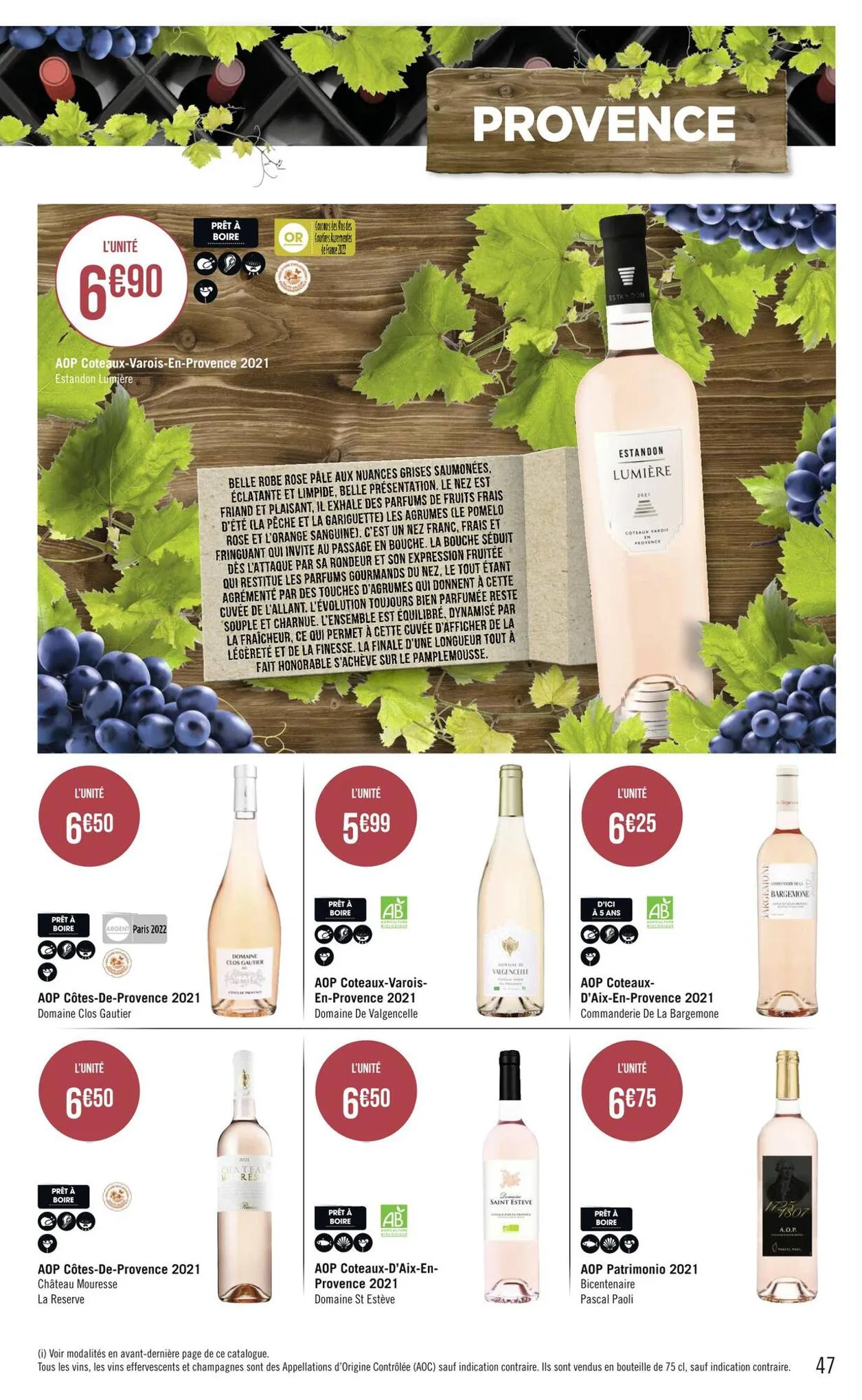 Catalogue Foire aux vins, page 00047