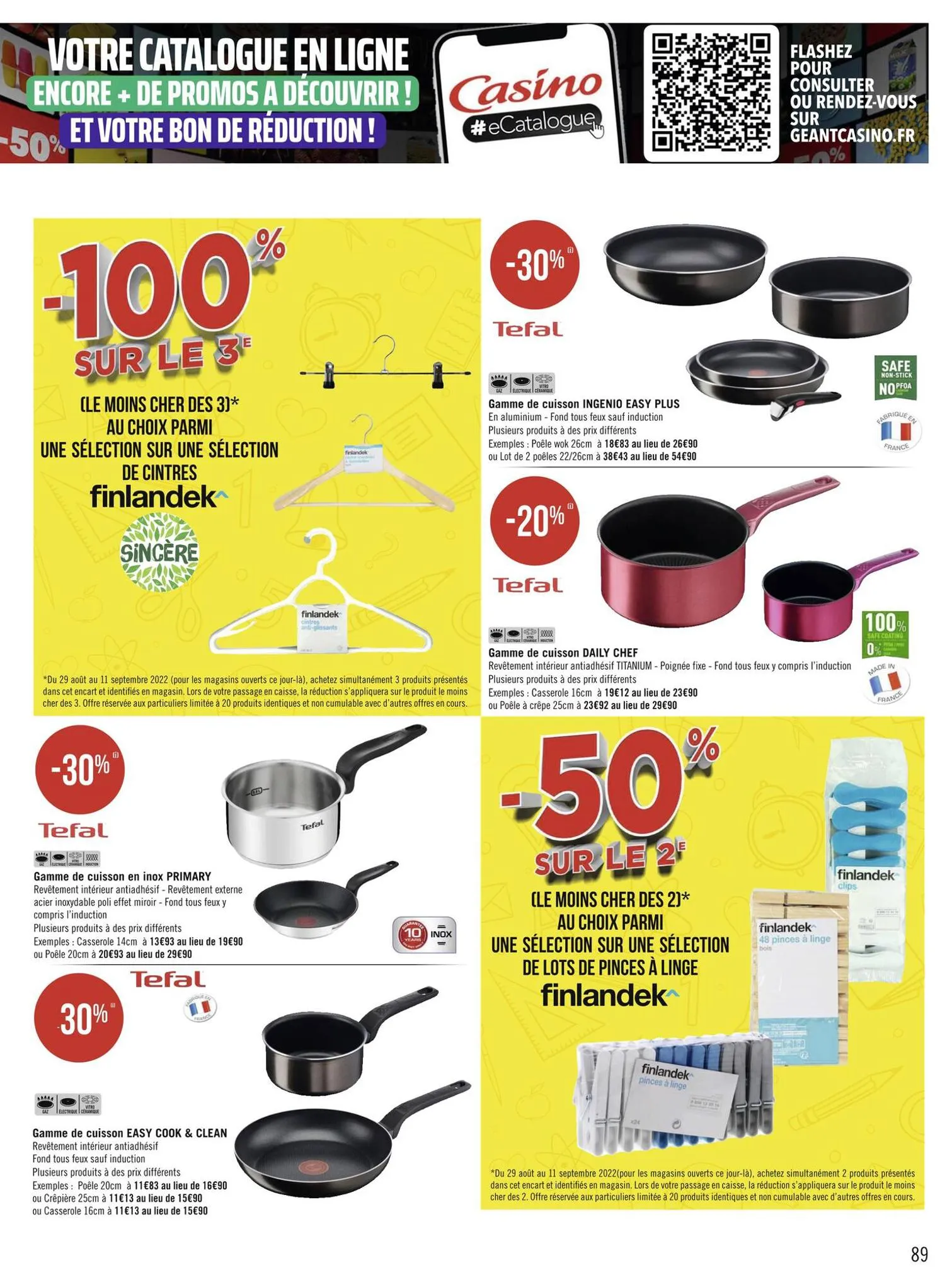 Catalogue Rentrée : pouvoir d'achat au max, page 00089