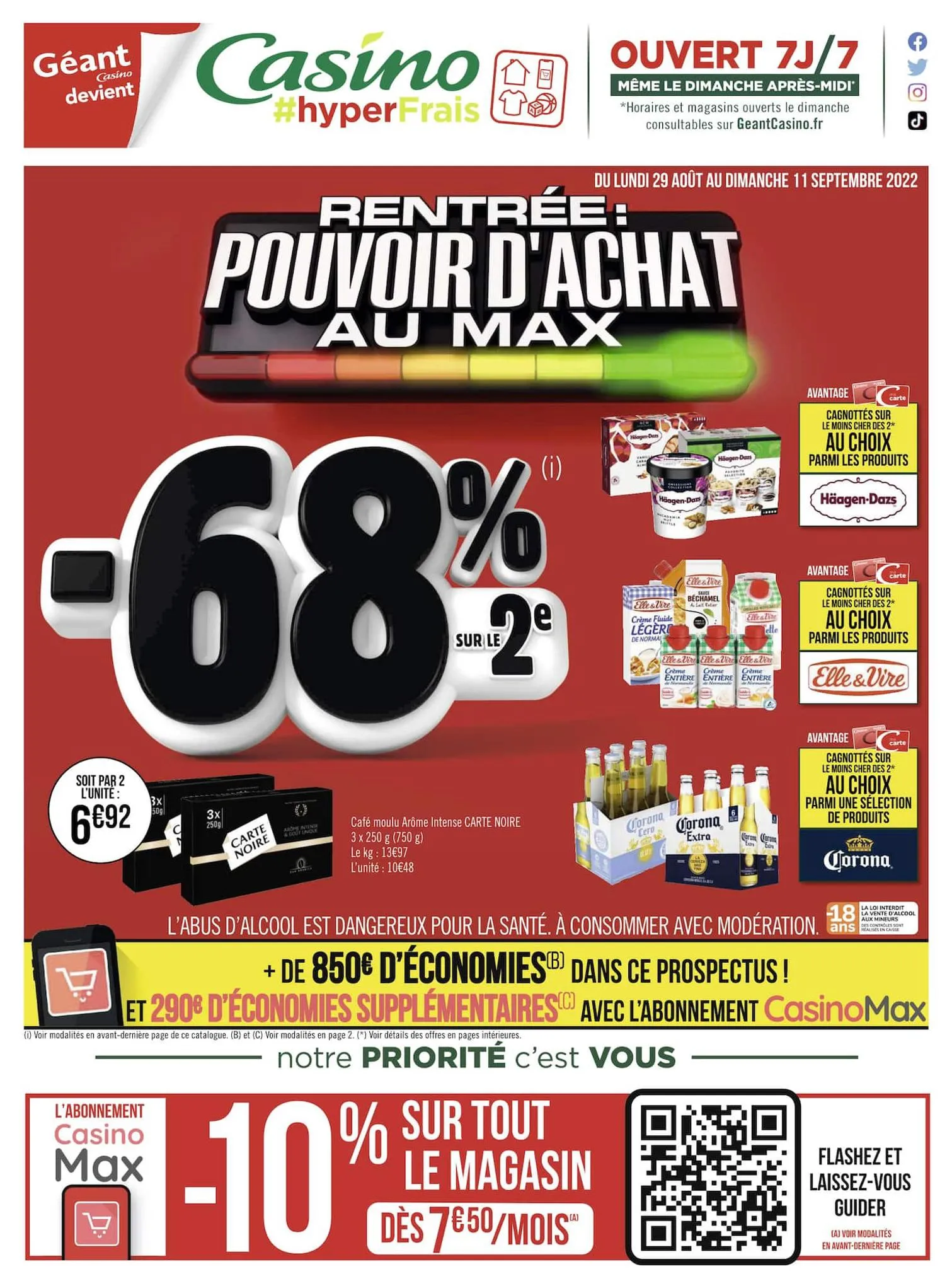 Catalogue Rentrée : pouvoir d'achat au max, page 00001