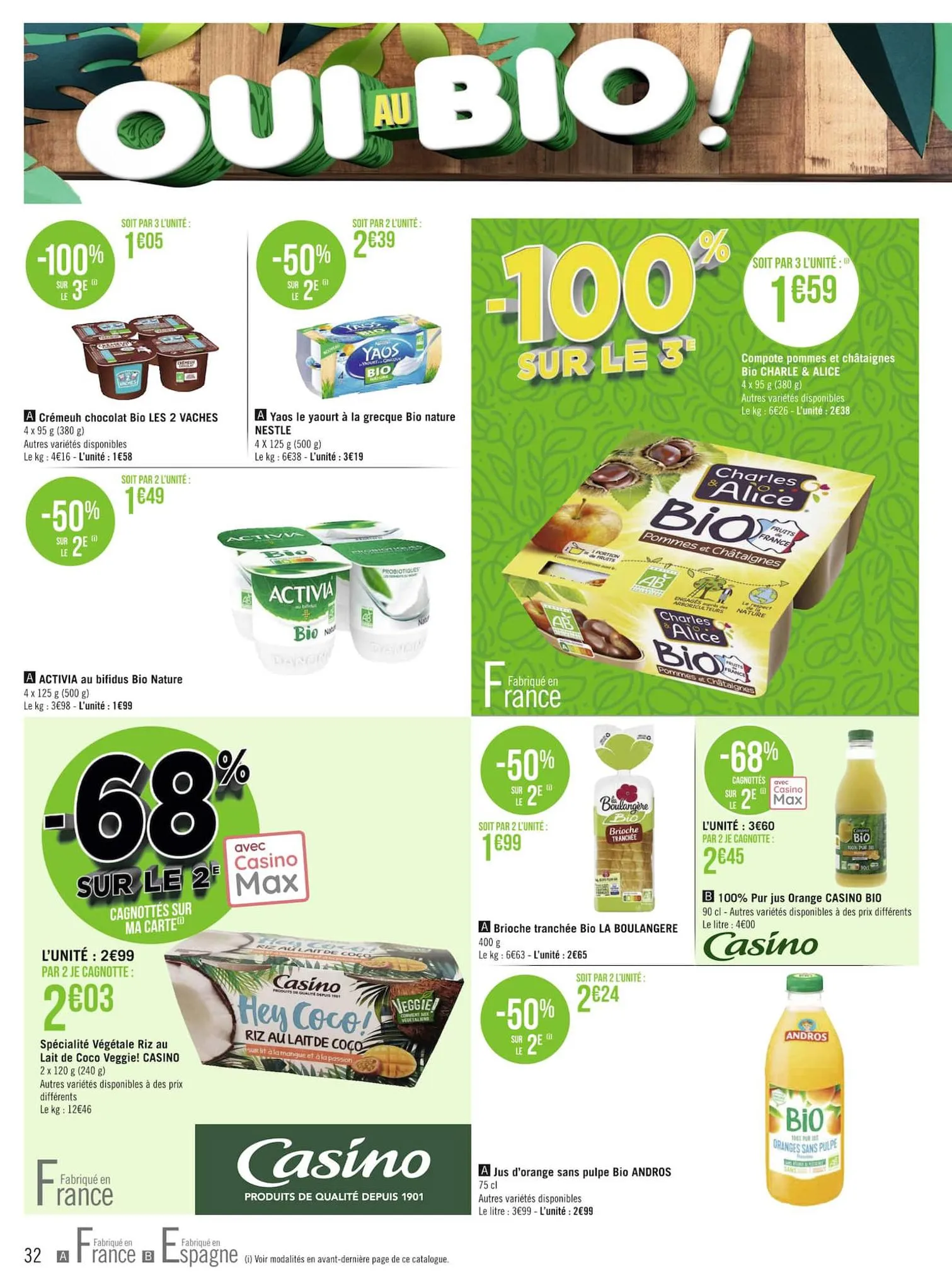 Catalogue Rentrée : pouvoir d'achat au max, page 00032