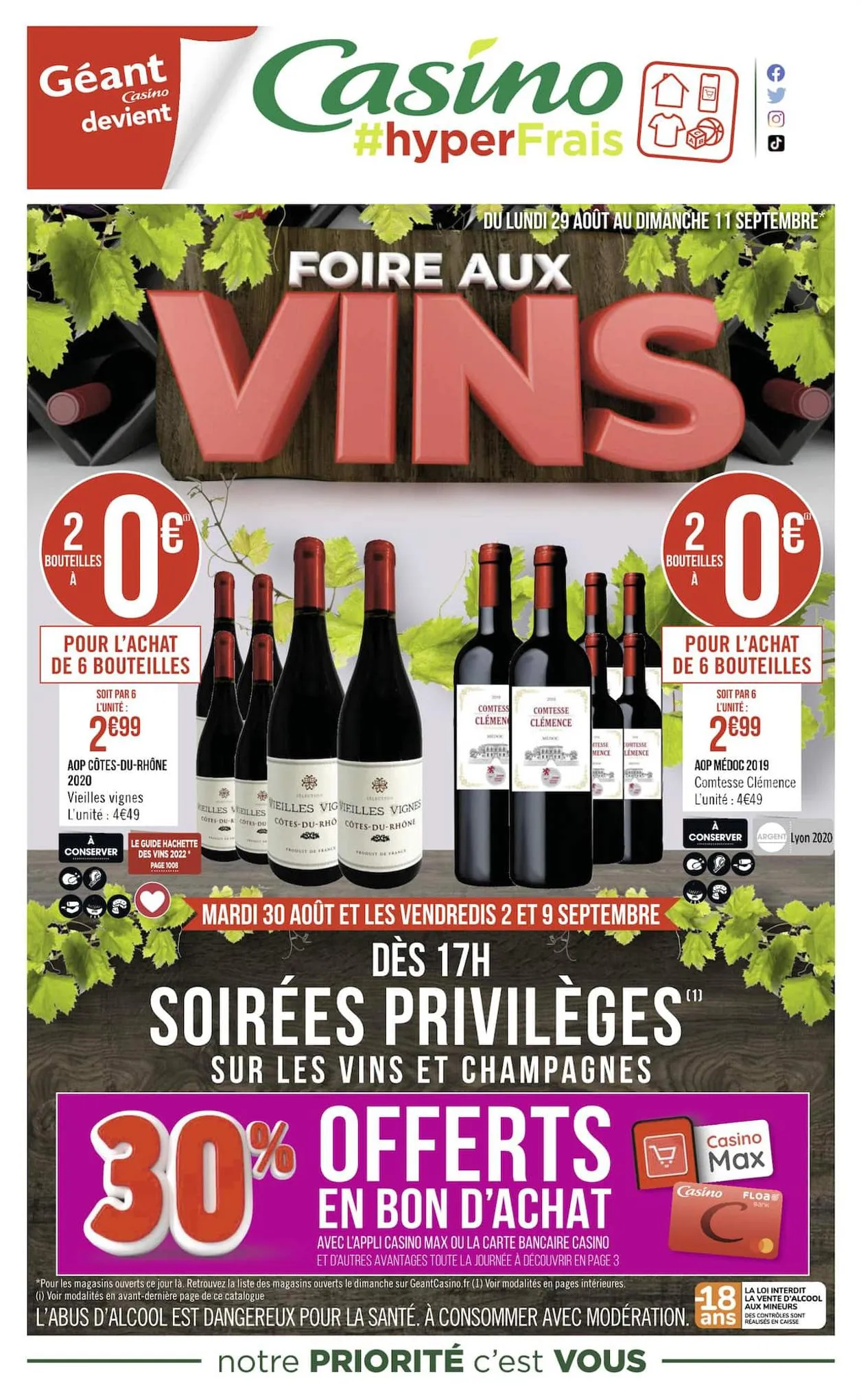 Catalogue Foire aux vins, page 00001