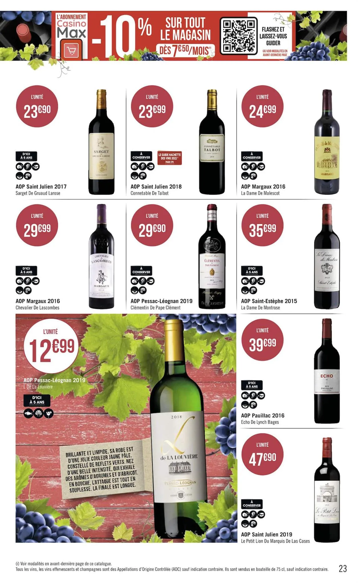 Catalogue Foire aux vins, page 00023