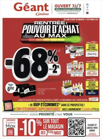 Rentrée : pouvoir d'achat au max