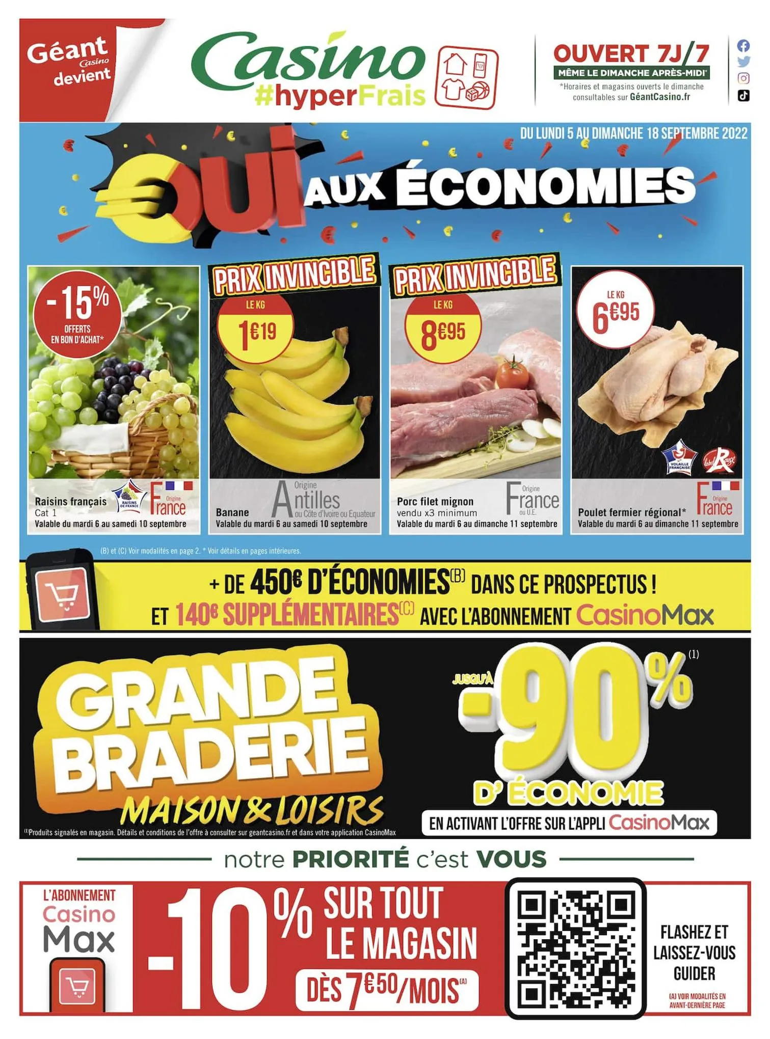 Catalogue Oui aux économies, page 00001