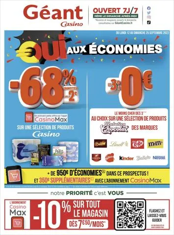 Oui aux économies