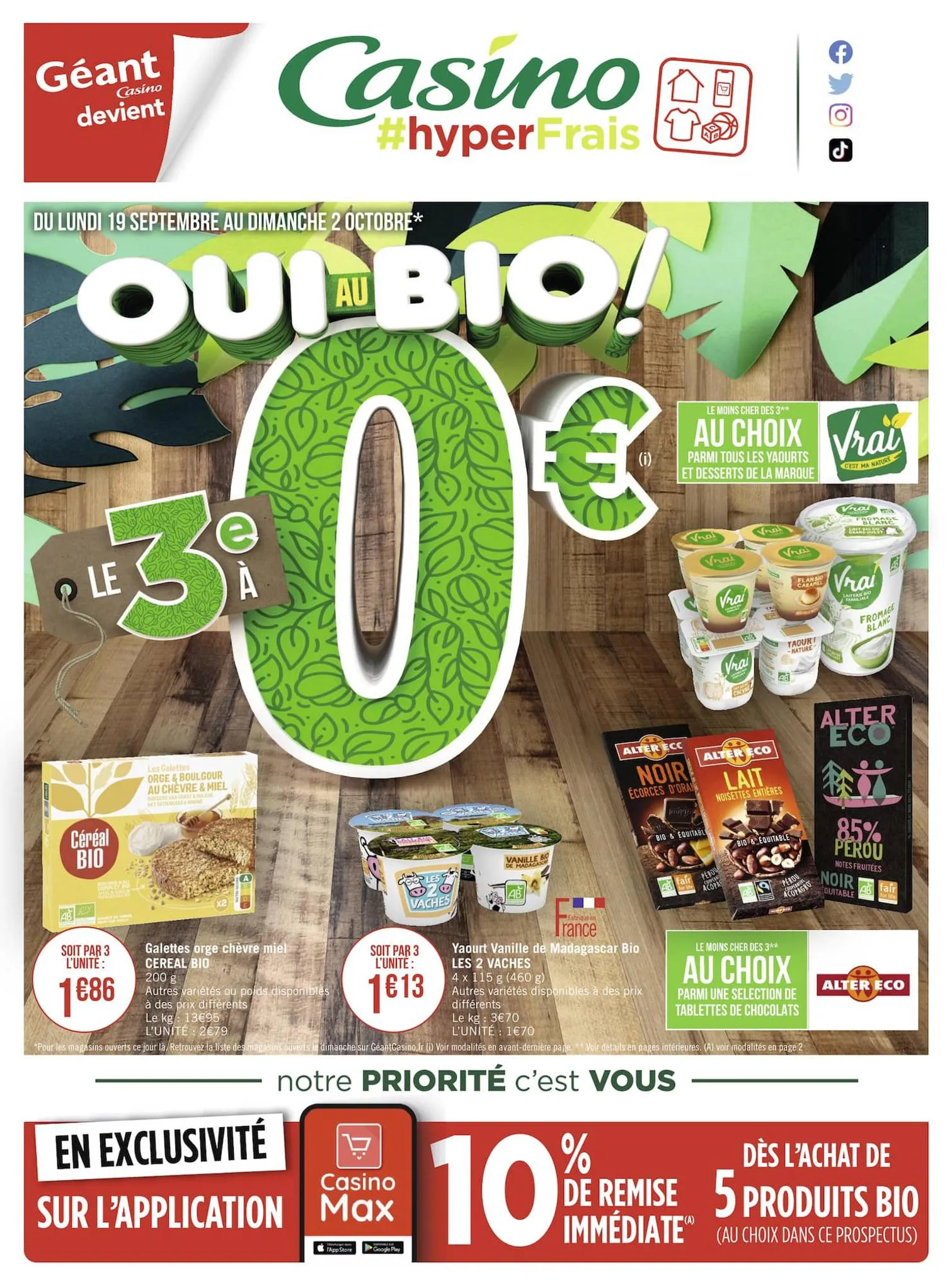 Catalogue Oui au bio !, page 00001