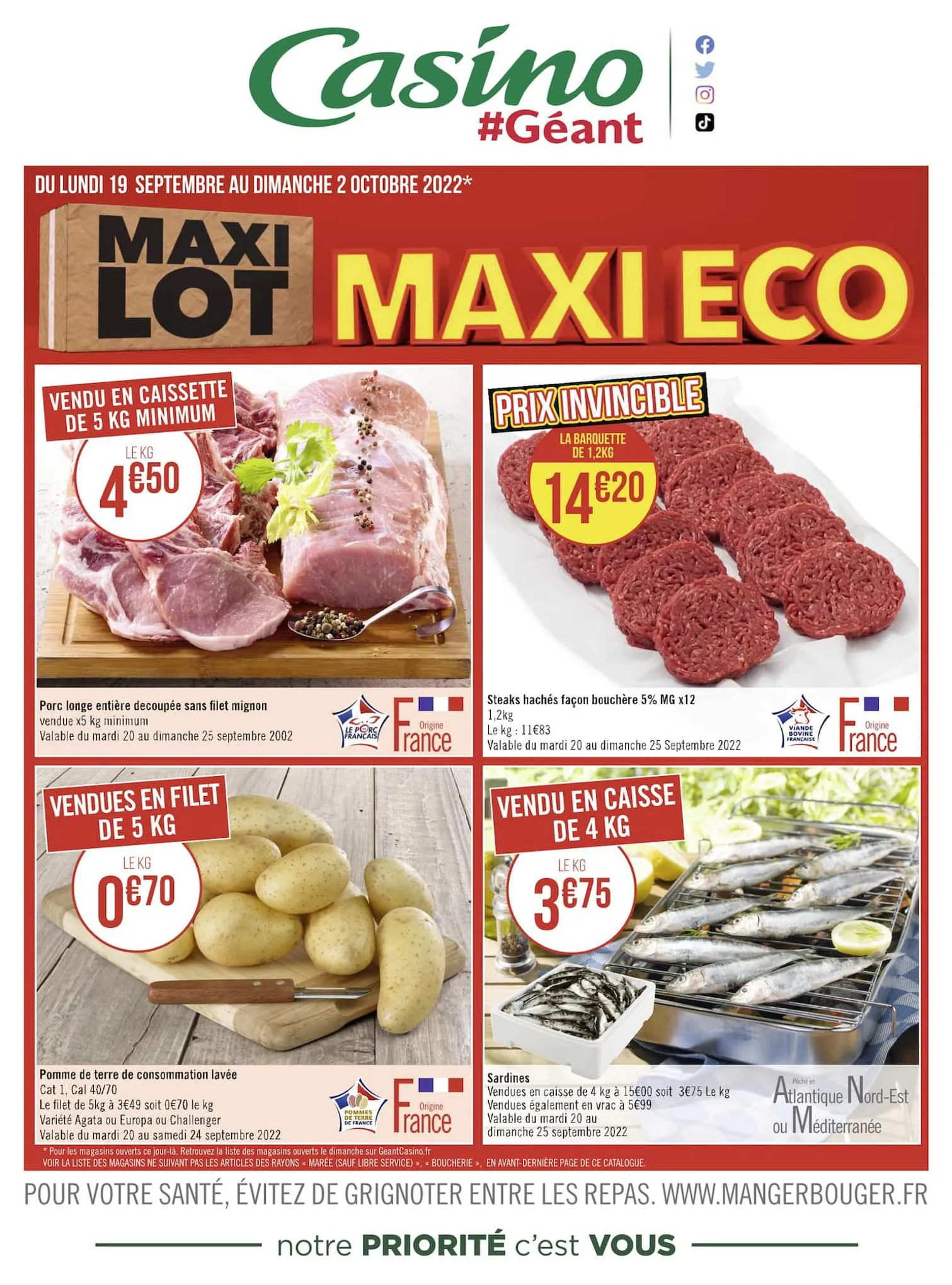 Catalogue Maxi lot, maxi éco, page 00019