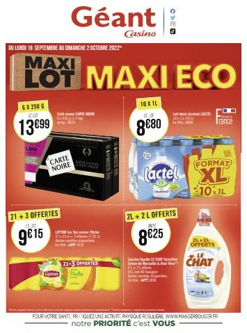 Maxi lot, maxi éco