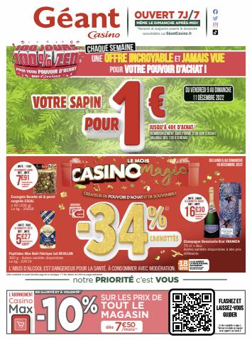 Catalogue Géant Casino | Le mois Casino Magic | 04/12/2022 - 18/12/2022
