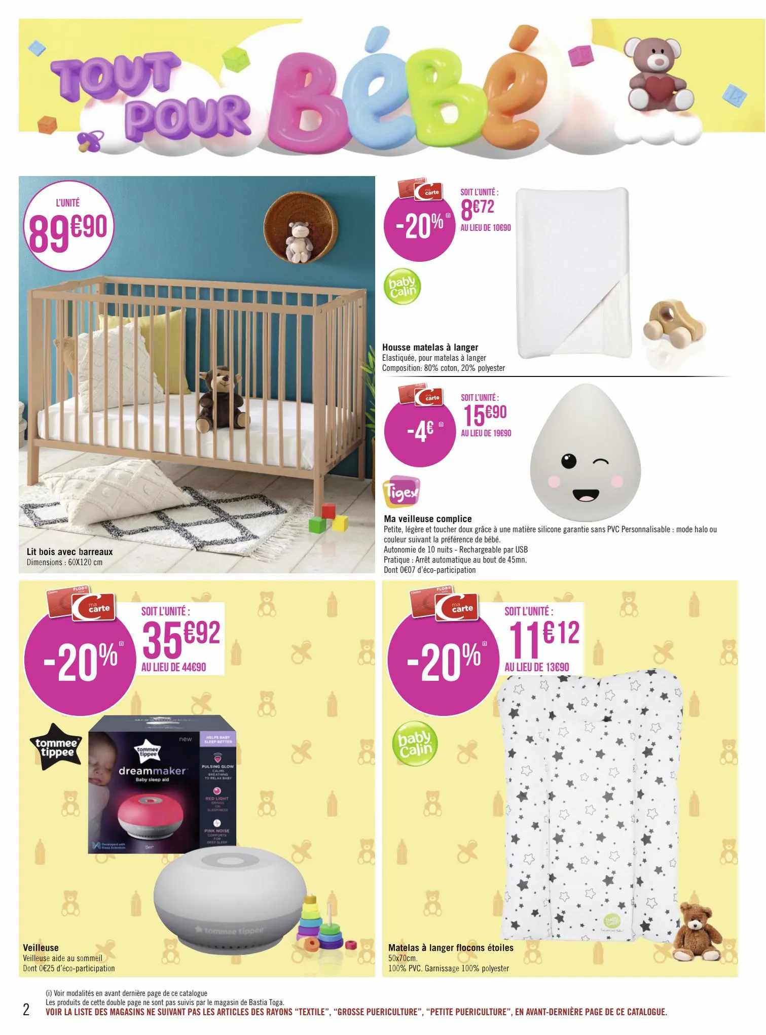 Catalogue Tout pour bébé, page 00002