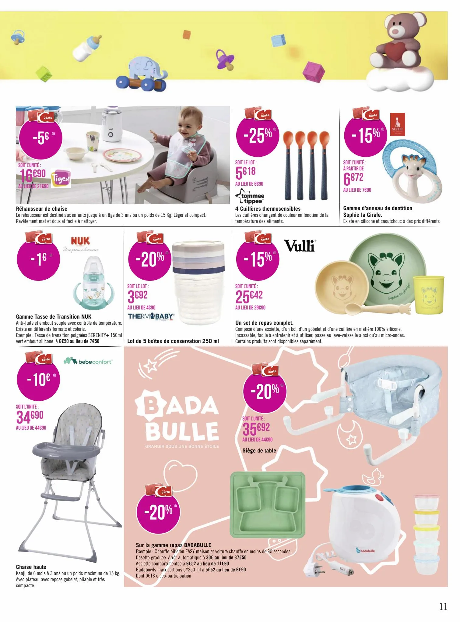 Catalogue Tout pour bébé, page 00011