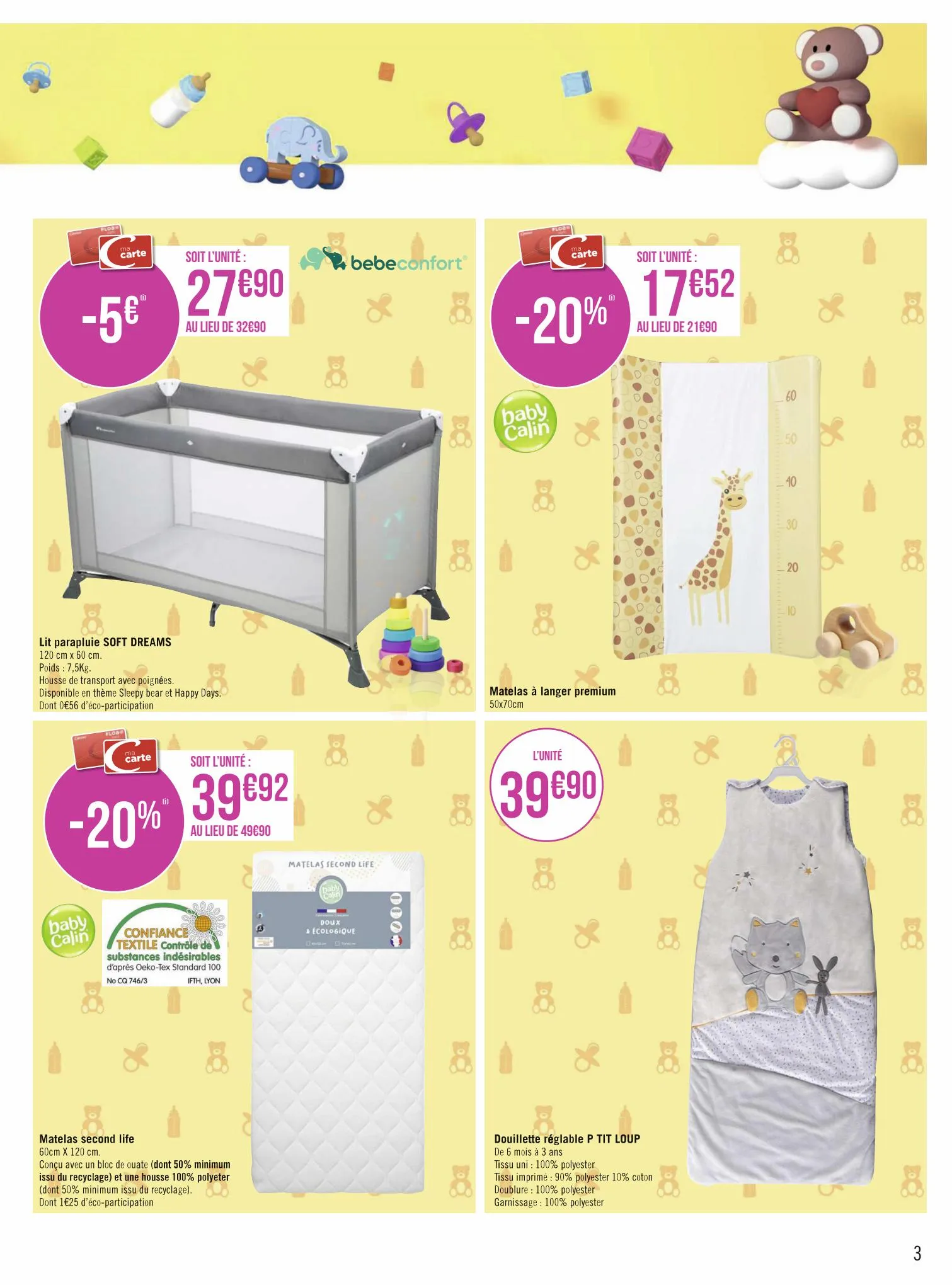 Catalogue Tout pour bébé, page 00003