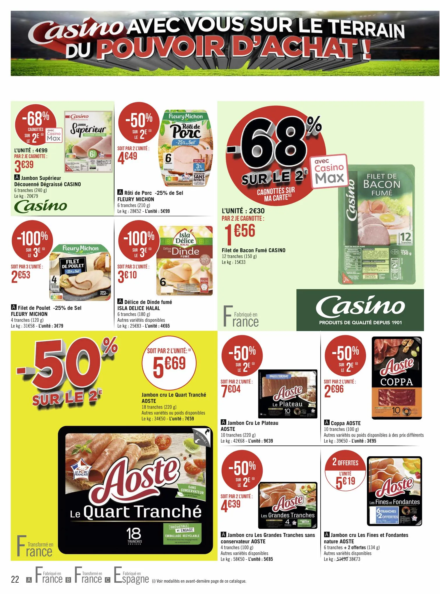 Catalogue Catalogue Géant Casino, page 00022