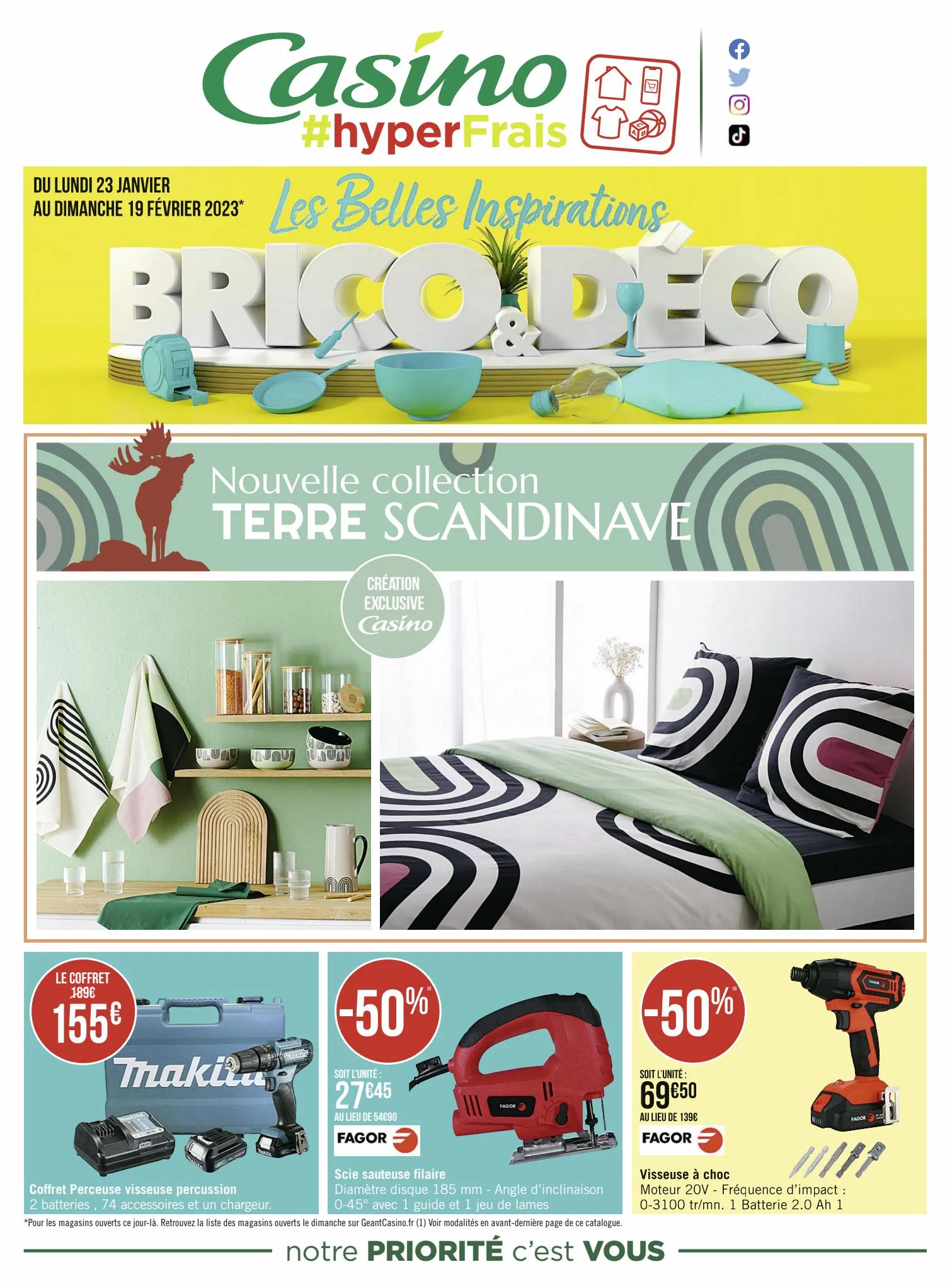 Catalogue Les Belles Inspirations Brico & Déco, page 00001