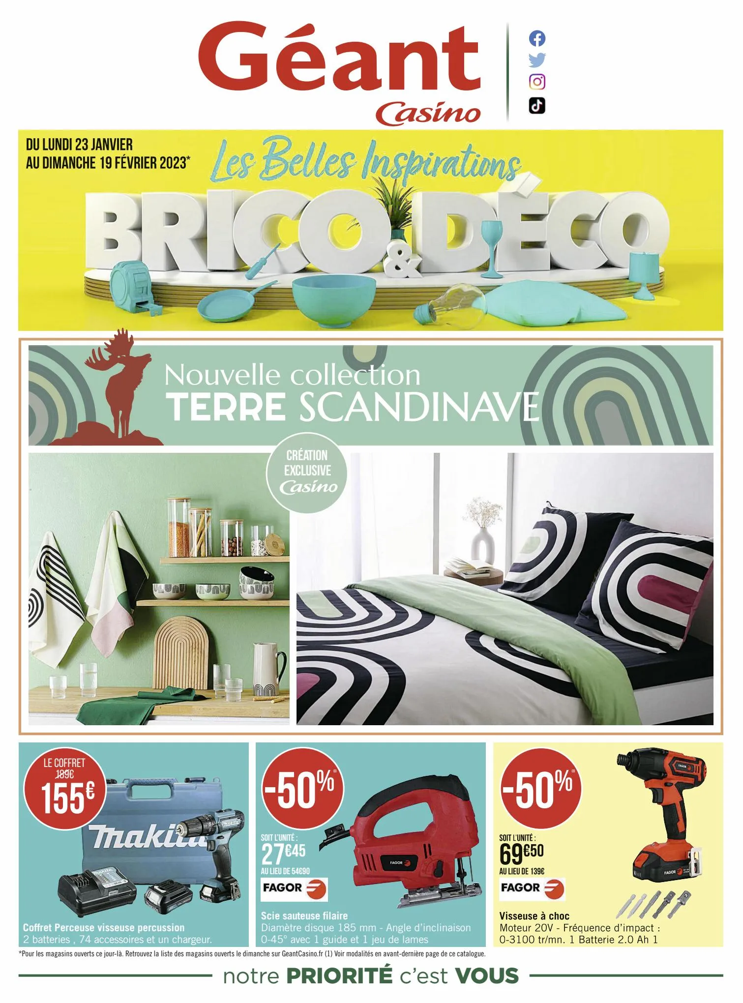 Catalogue Les Belles Inspirations Brico & Déco, page 00001