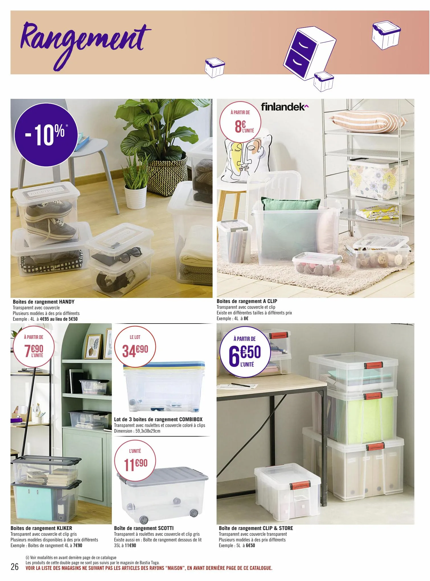 Catalogue Les Belles Inspirations Brico & Déco, page 00026