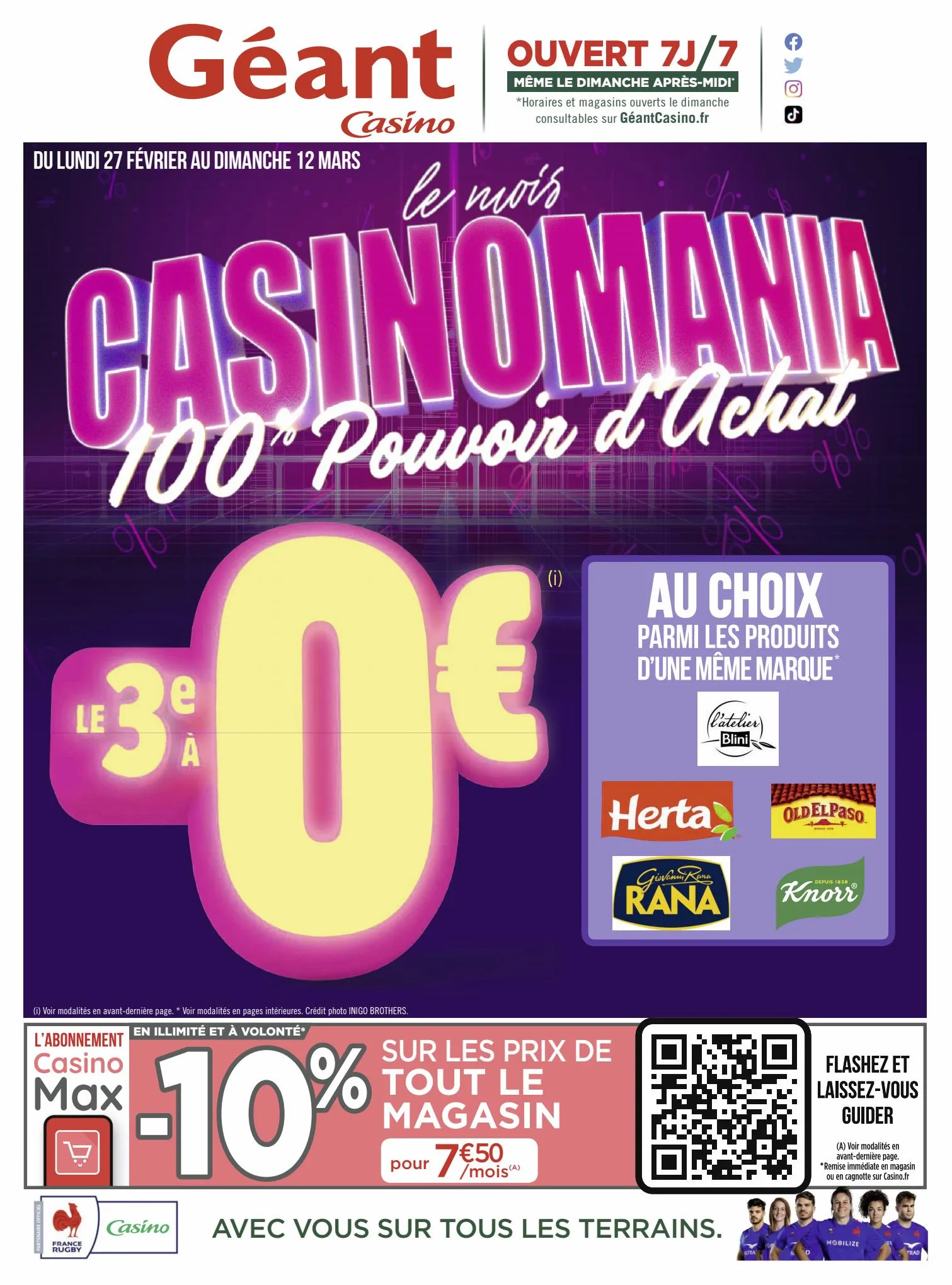 Catalogue Catalogue Géant Casino, page 00001