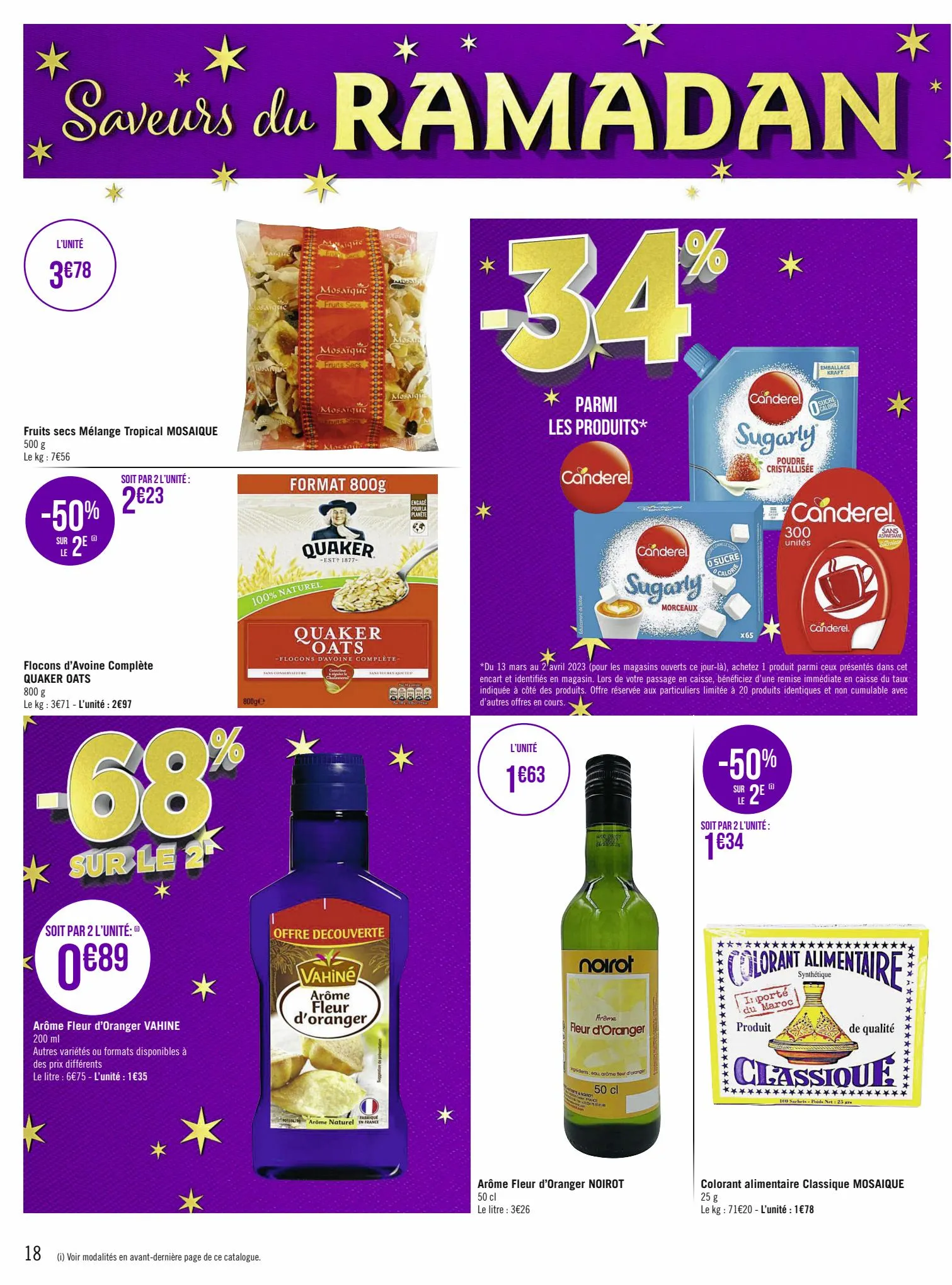 Catalogue Saveurs du RAMADAN, page 00018