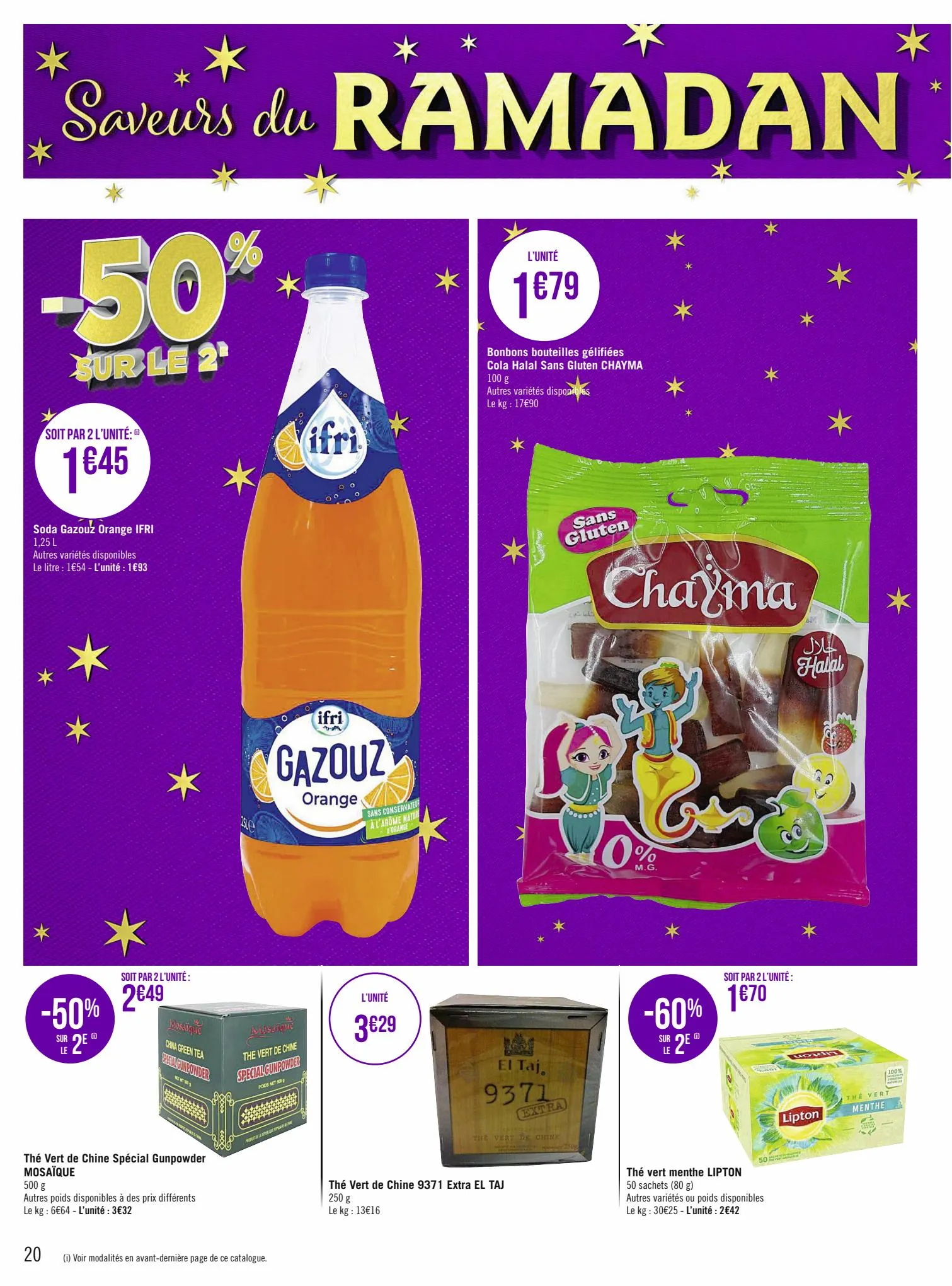 Catalogue Saveurs du RAMADAN, page 00020