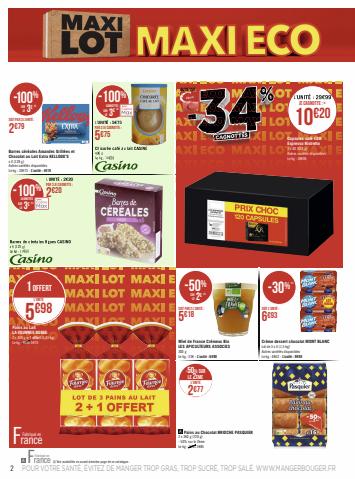 Catalogue Géant Casino à Clermont-Ferrand | MAXI LOT MAXI ECO | 19/03/2023 - 02/04/2023