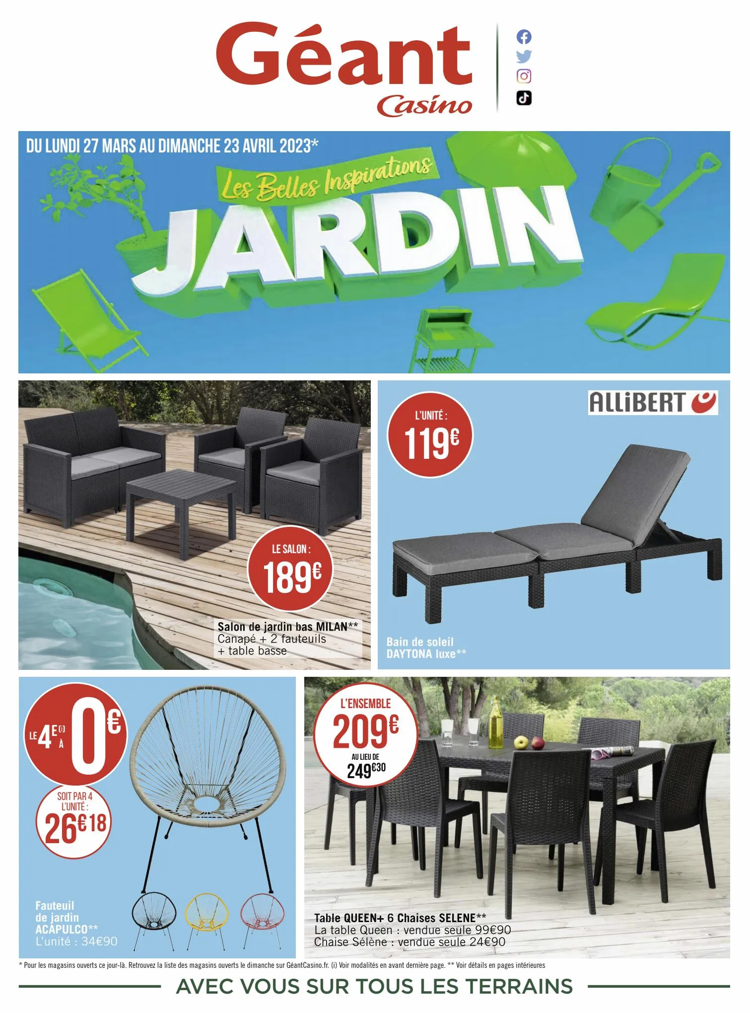 Catalogue Les Belles Inspirations JARDIN, page 00001