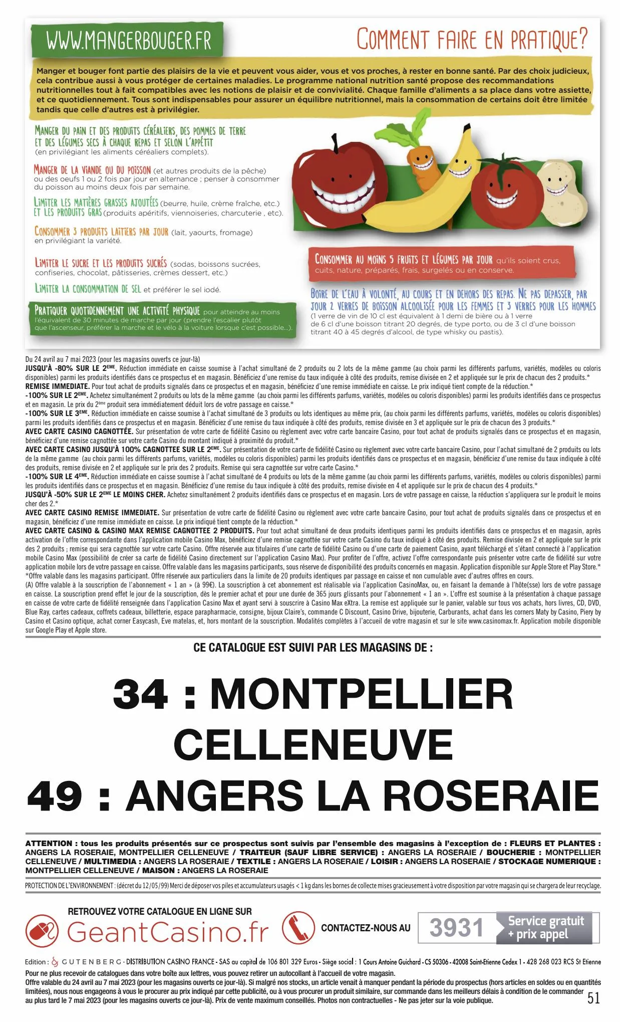 Catalogue Catalogue Géant Casino, page 00051