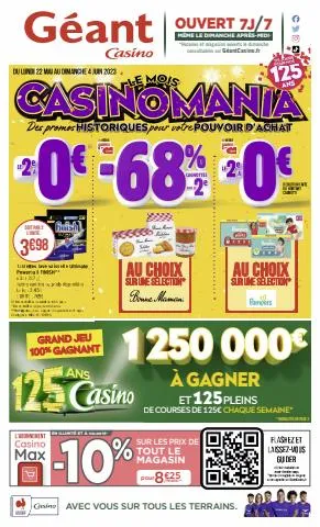 LE MOIS CASINOMANIA