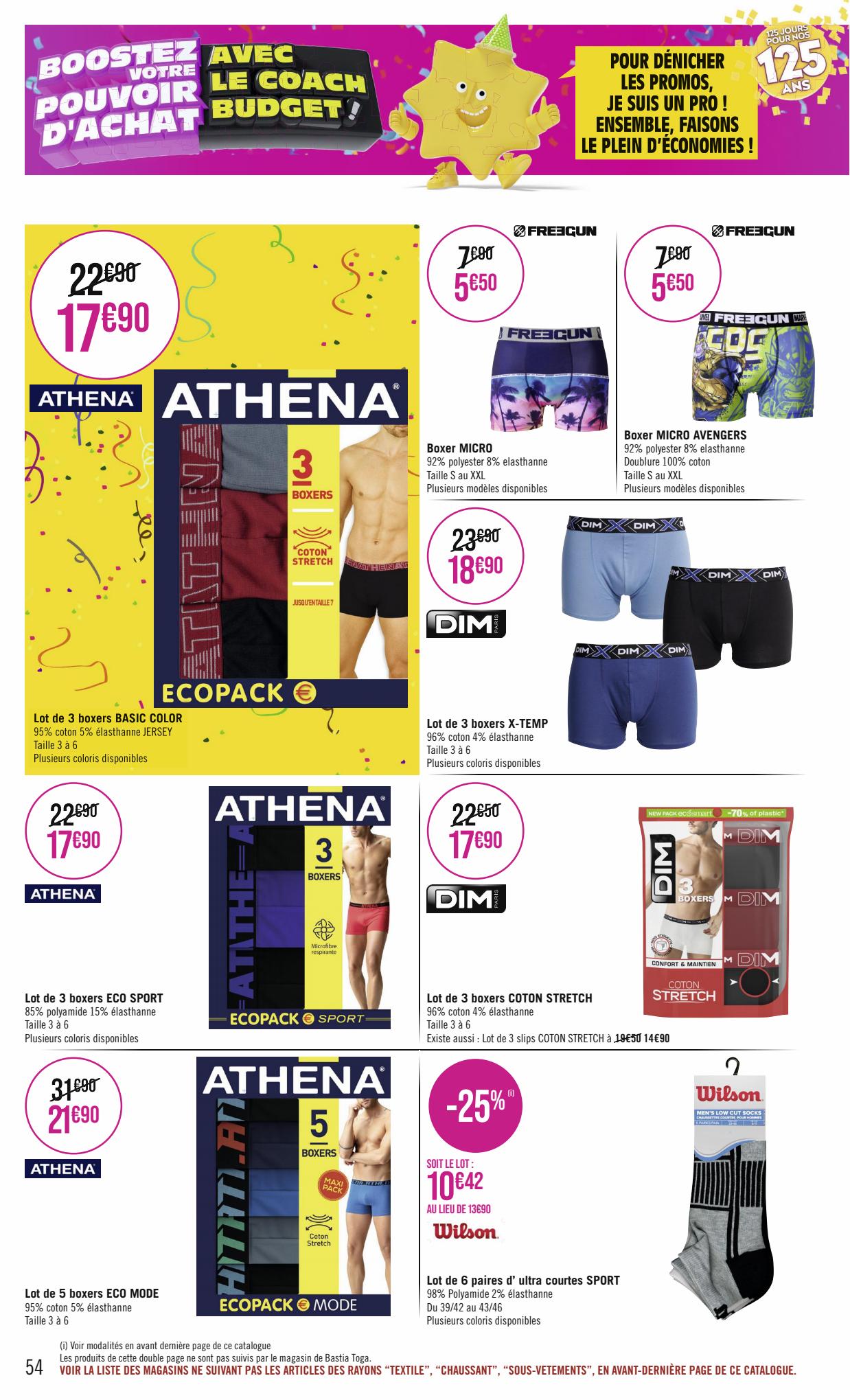Catalogue LES COACHS SHOPPING, page 00054