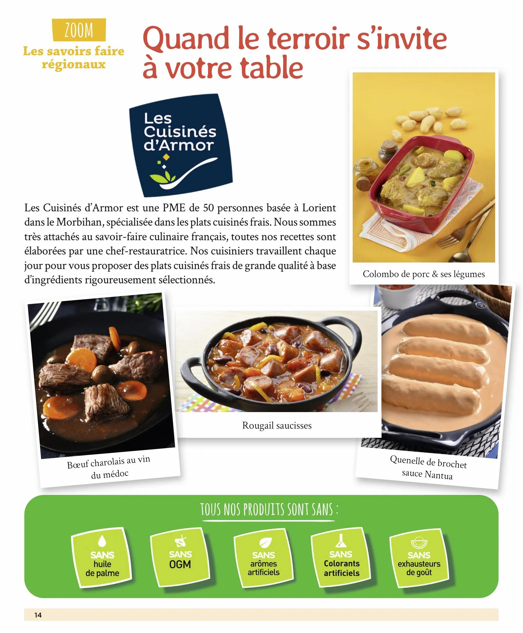 Catalogue le carnet du gourmet, page 00014