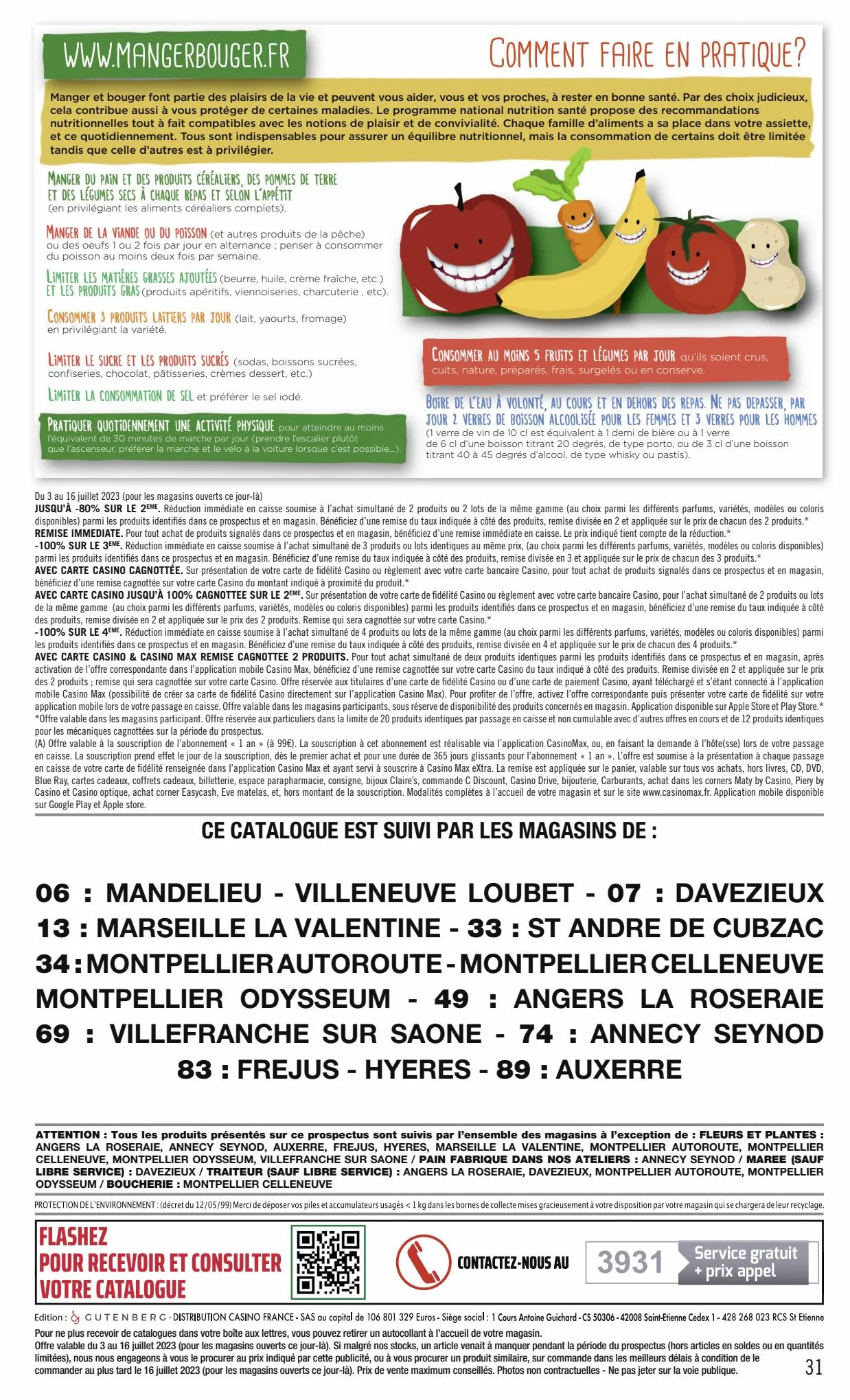 Catalogue Catalogue Géant Casino, page 00031