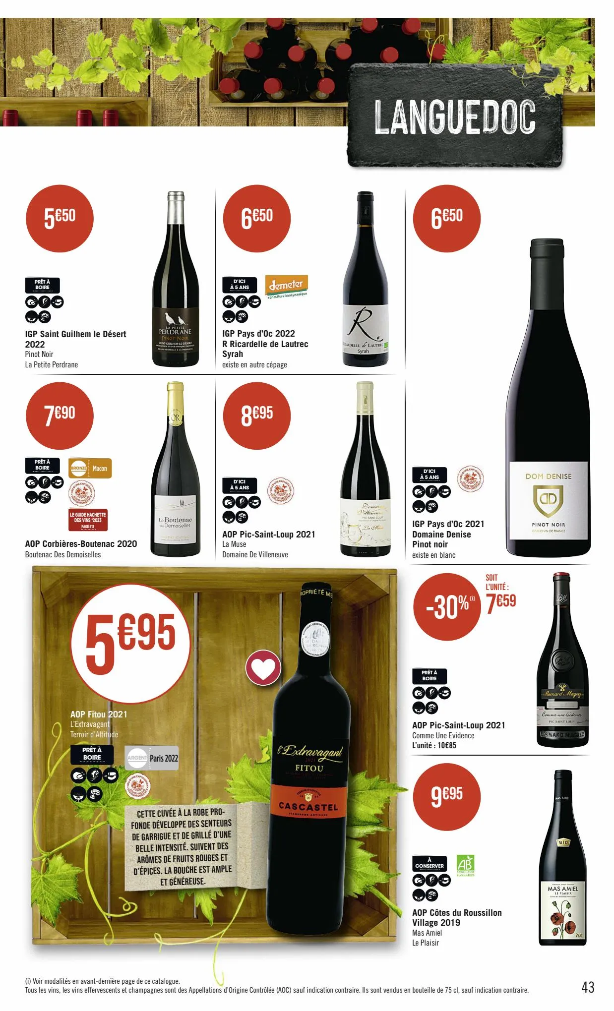 Catalogue FOIRE AUX VINS, page 00043