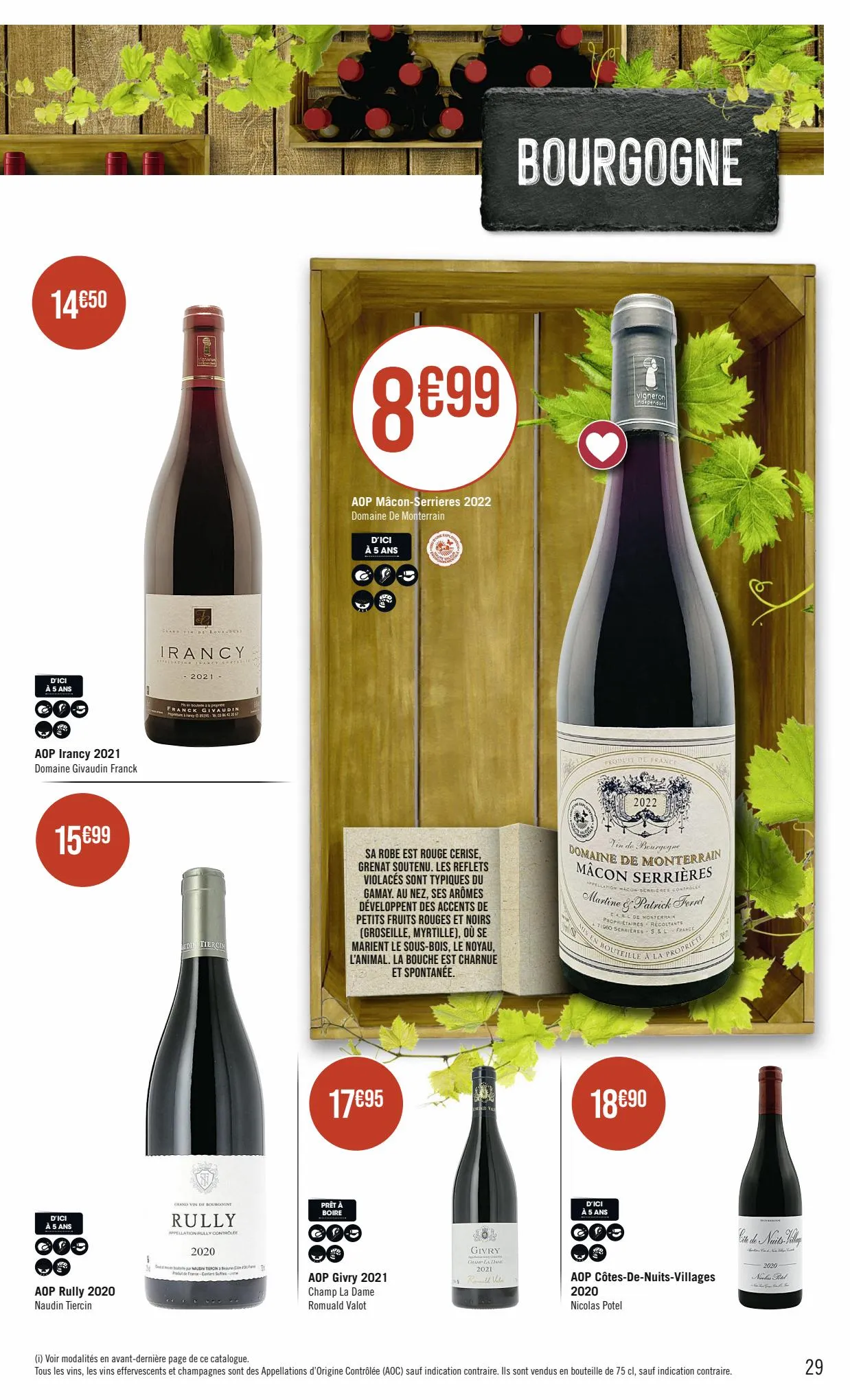 Catalogue FOIRE AUX VINS, page 00029