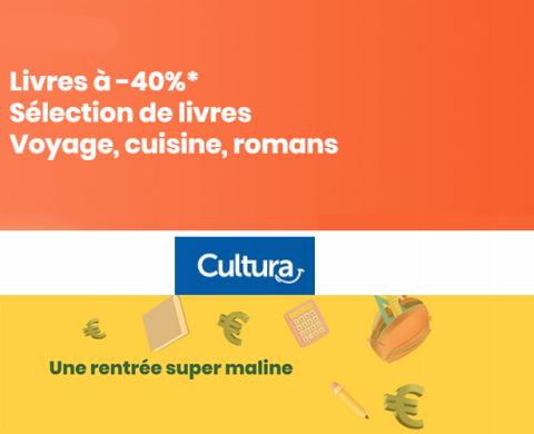 Promos de Culture et Loisirs à Marseille | Offres spéciales sur Cultura | 06/07/2022 - 22/08/2022