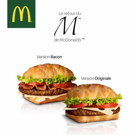Promos de Restaurants à Nice | Mc Donald's Menu sur McDonald's | 27/09/2022 - 31/10/2022