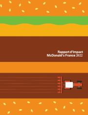 Catalogue McDonald's | Rapport McDonald's France 2022 | 02/11/2022 - 31/01/2023