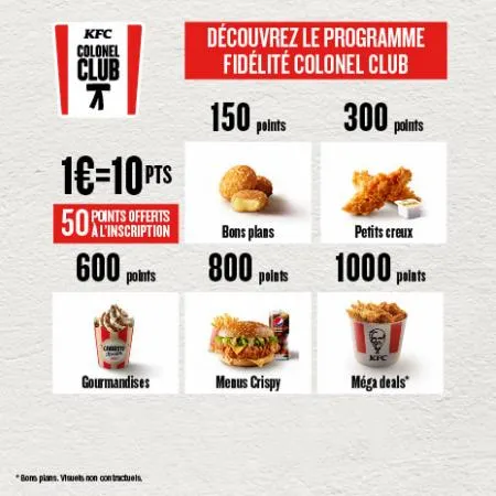 KFC Offres Speciales!