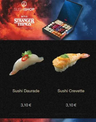 Catalogue Sushi Shop | Sushi Menu | 24/05/2023 - 24/06/2023