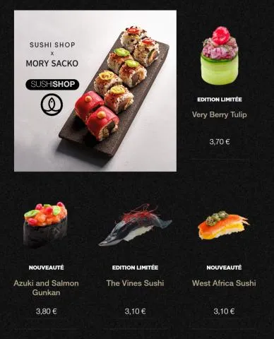 Sushi Shop x Mory Sacko