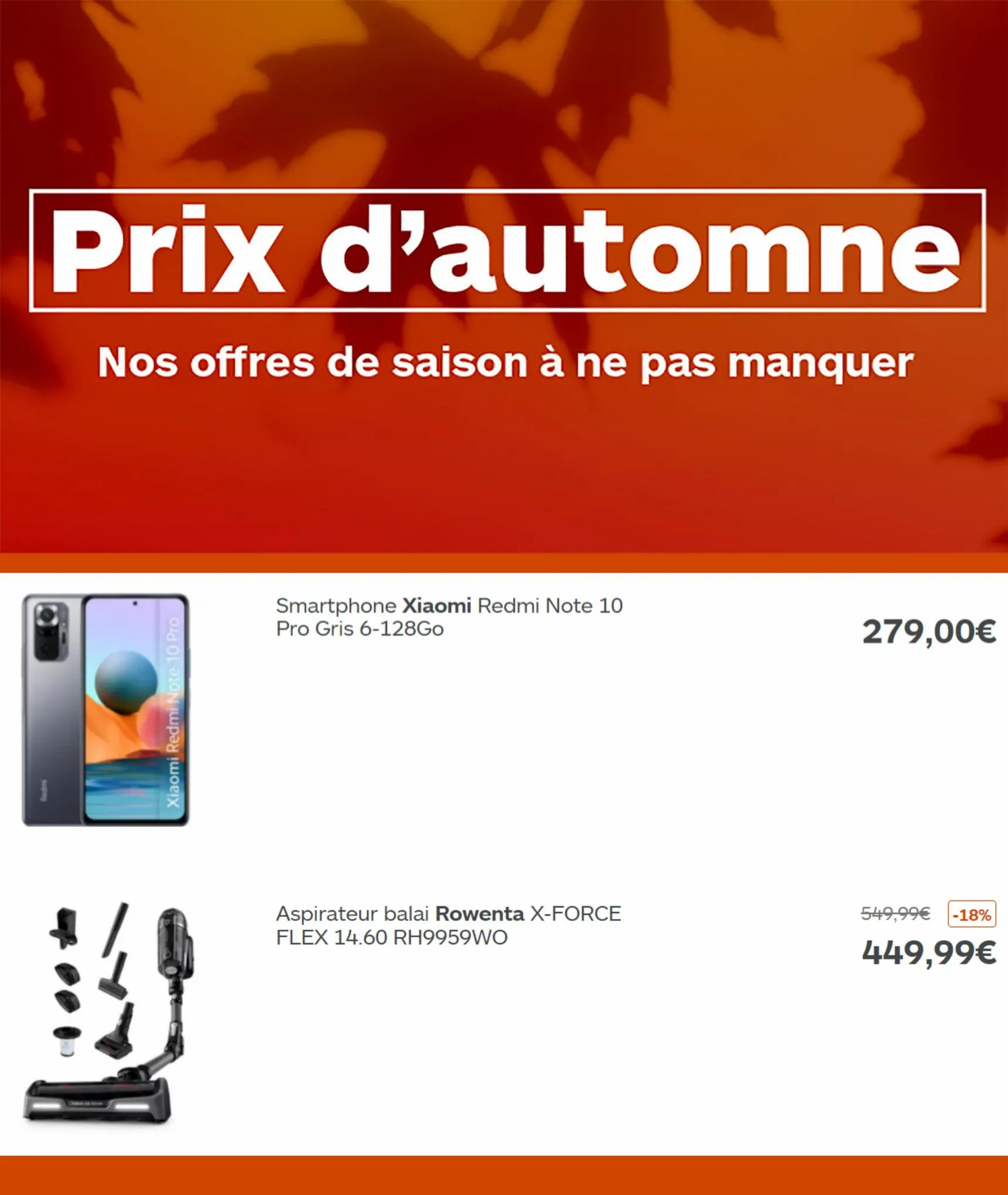 Catalogue Prix d'automne!, page 00002
