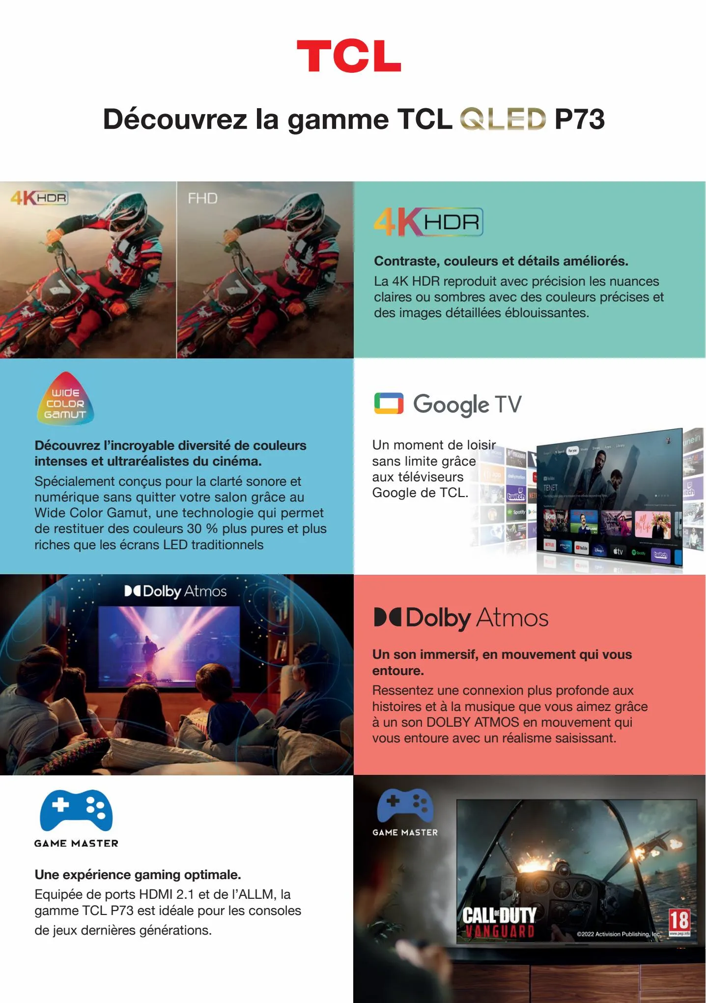 Catalogue Votre expérience Google TV 4K HDR, page 00002
