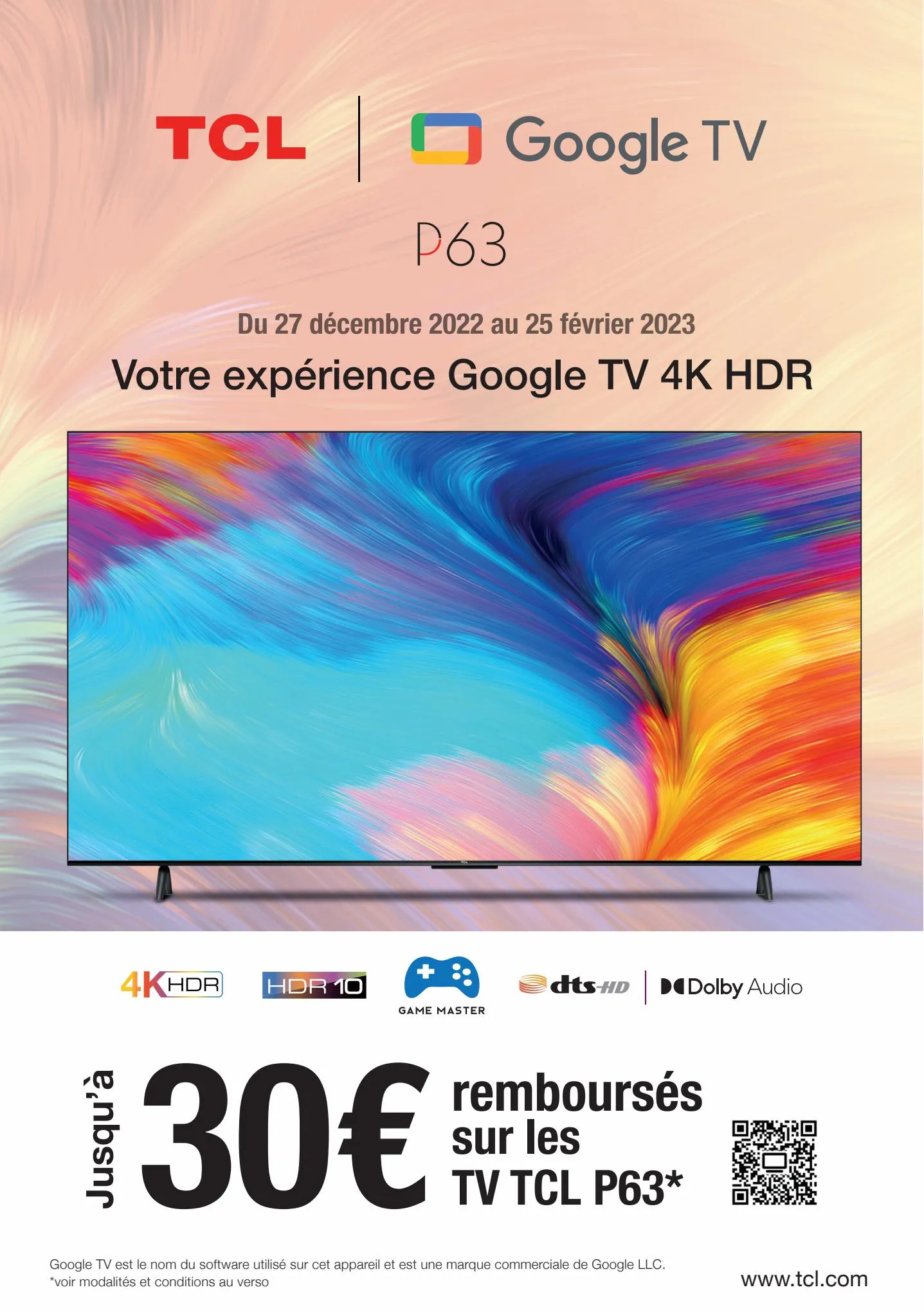 Catalogue Votre expérience Google TV 4K HDR, page 00001