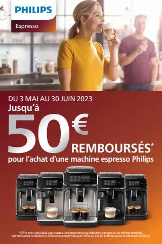 50€ REMBOURSÉS