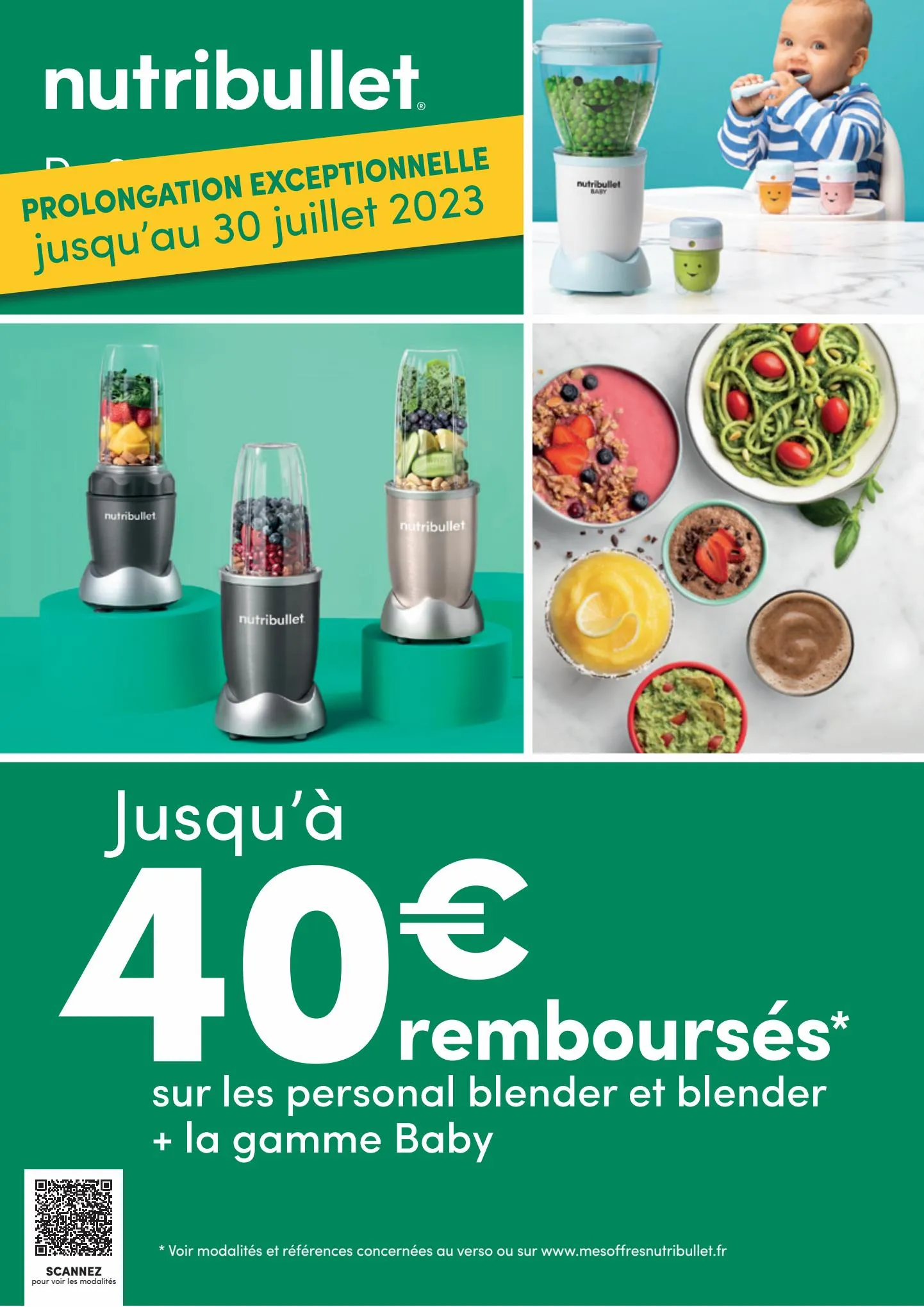 Catalogue Jusqu’à 40€ remboursés sur les personal blender et blender + la gamme Baby, page 00001