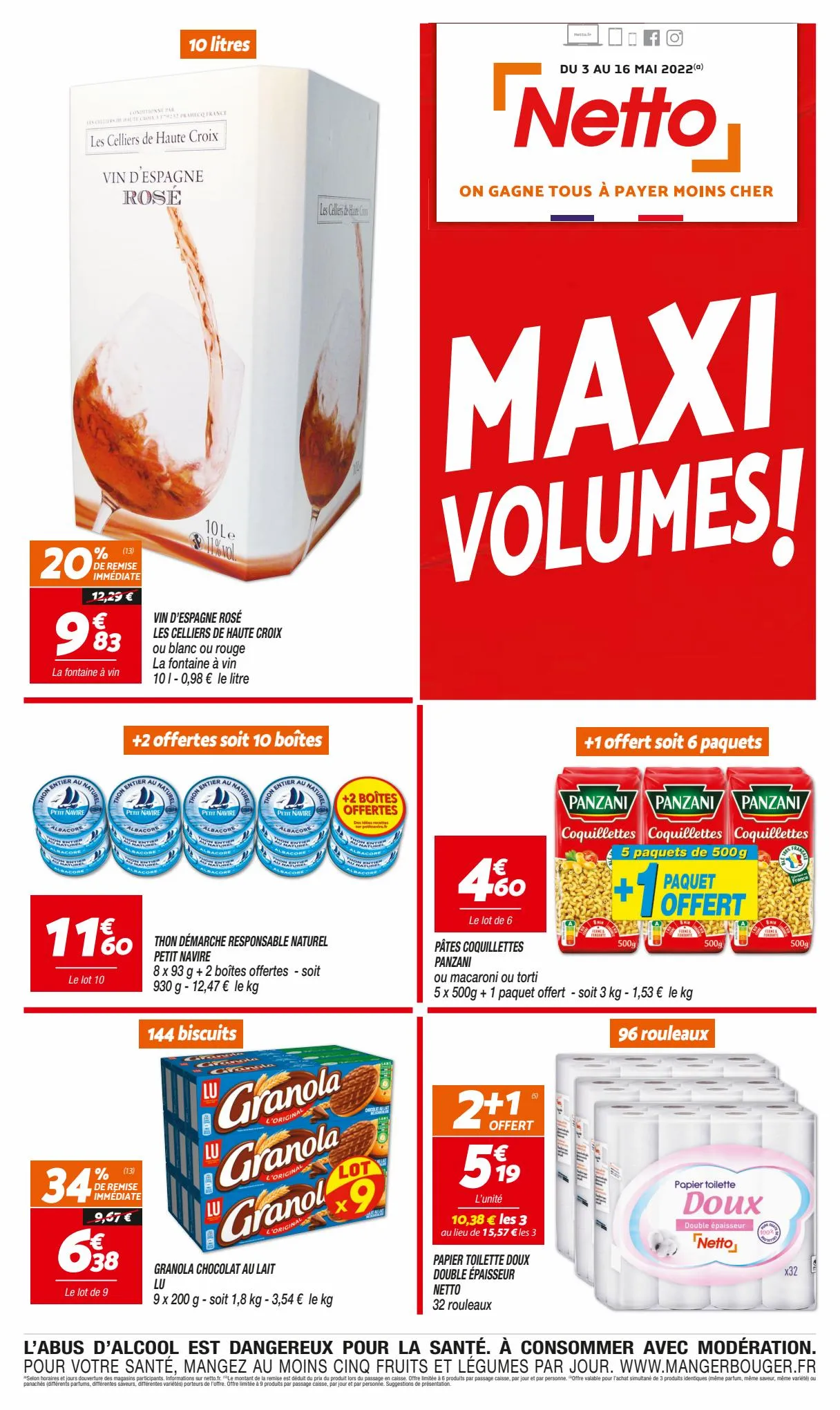 Catalogue MAXI VOLUMES ! du 03 au 16 Mai 2022, page 00001